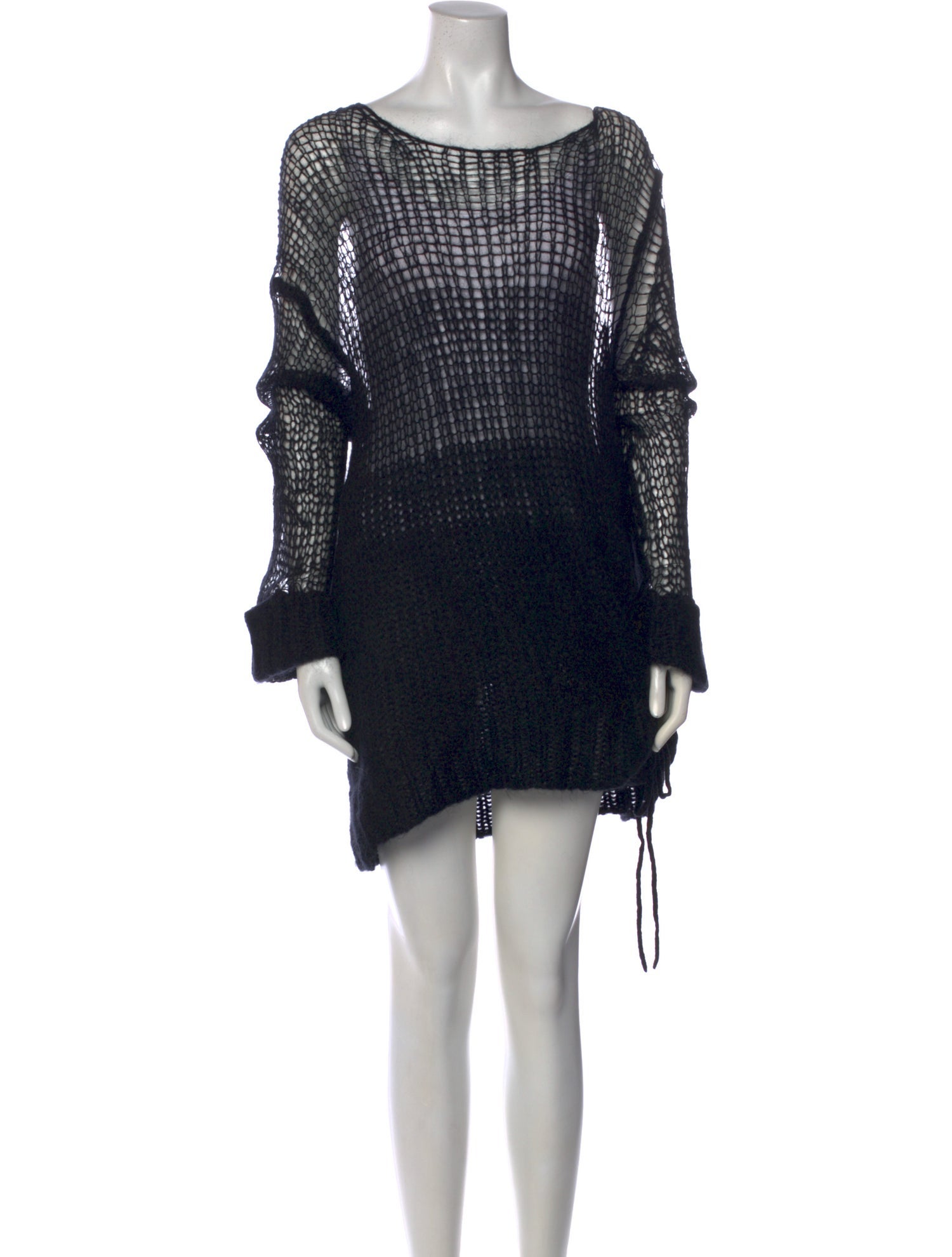 Ann Demeulemeester Wool Parka - Black Coats, Clothing - ANN49346