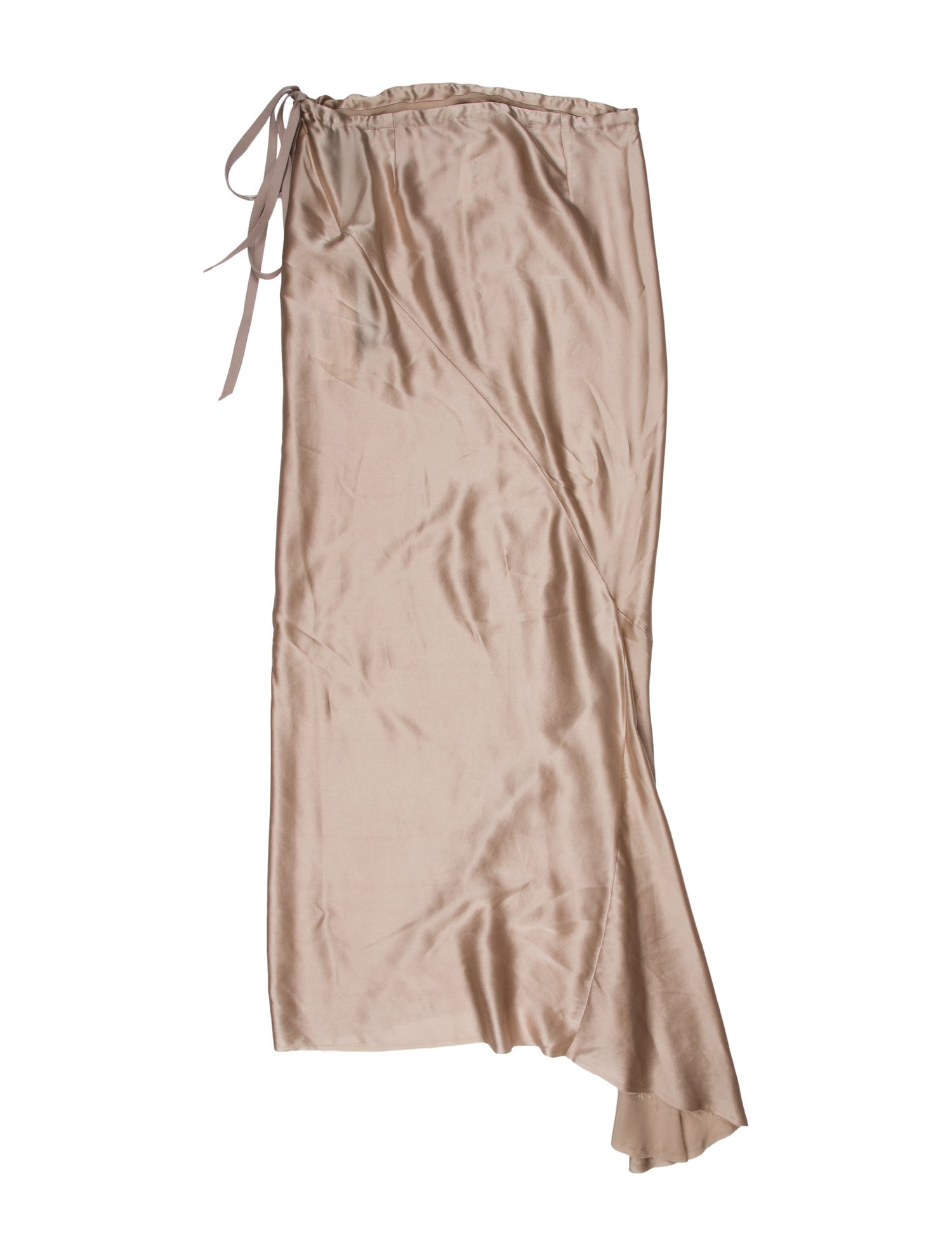Ann Demeulemeester Silk Long Skirt