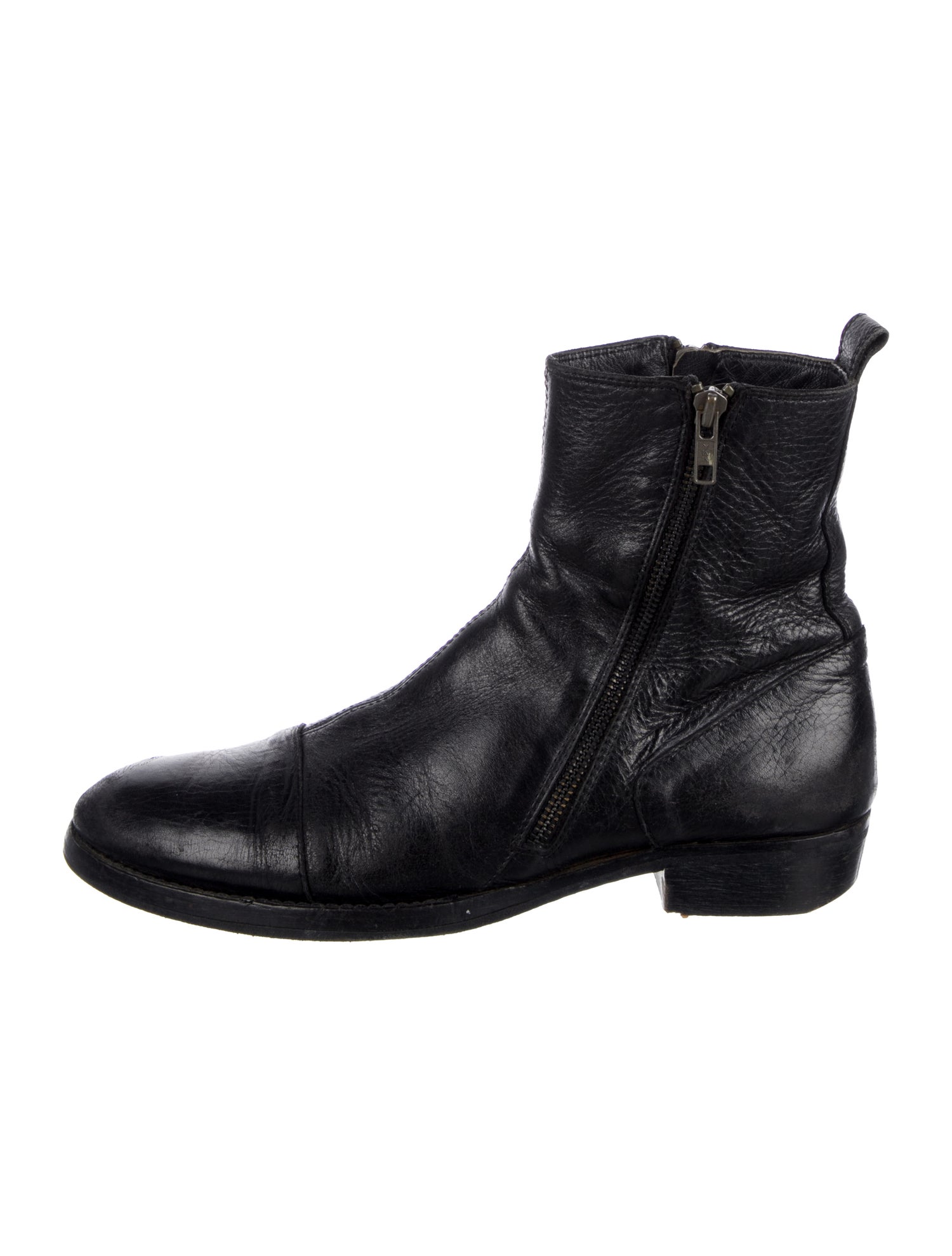 Ann Demeulemeester Leather Boots