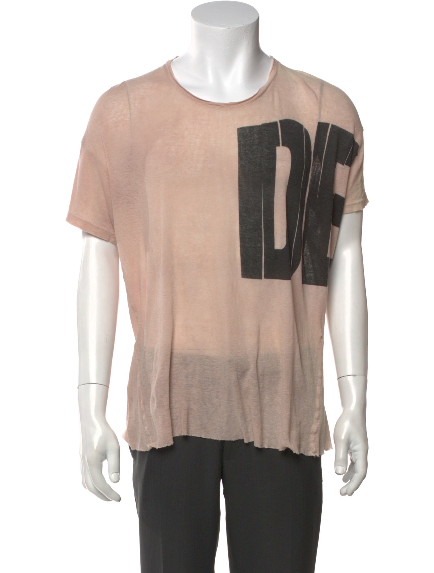 Ann Demeulemeester Graphic Print Crew Neck T-Shirt