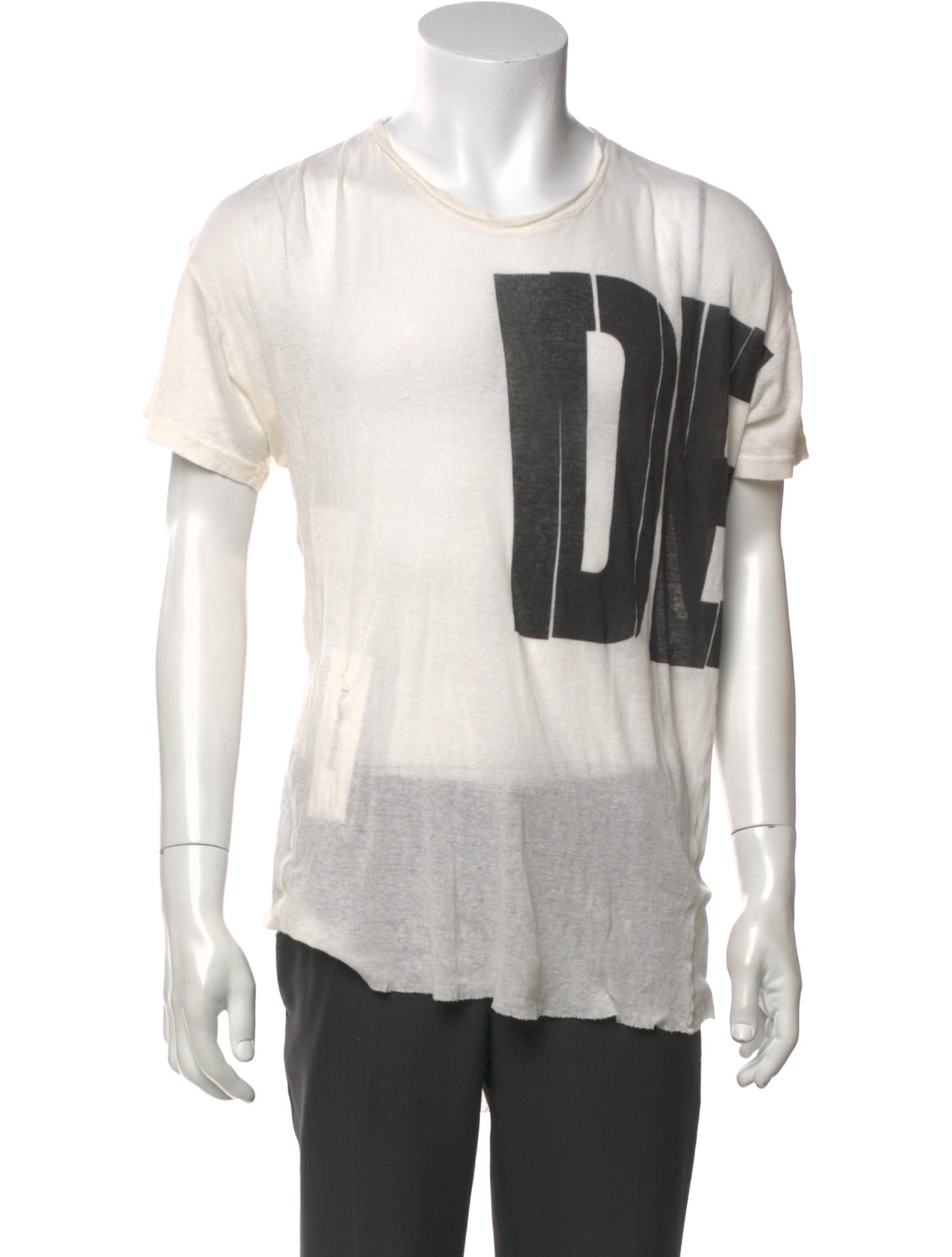 Ann Demeulemeester Graphic Print Crew Neck T-Shirt