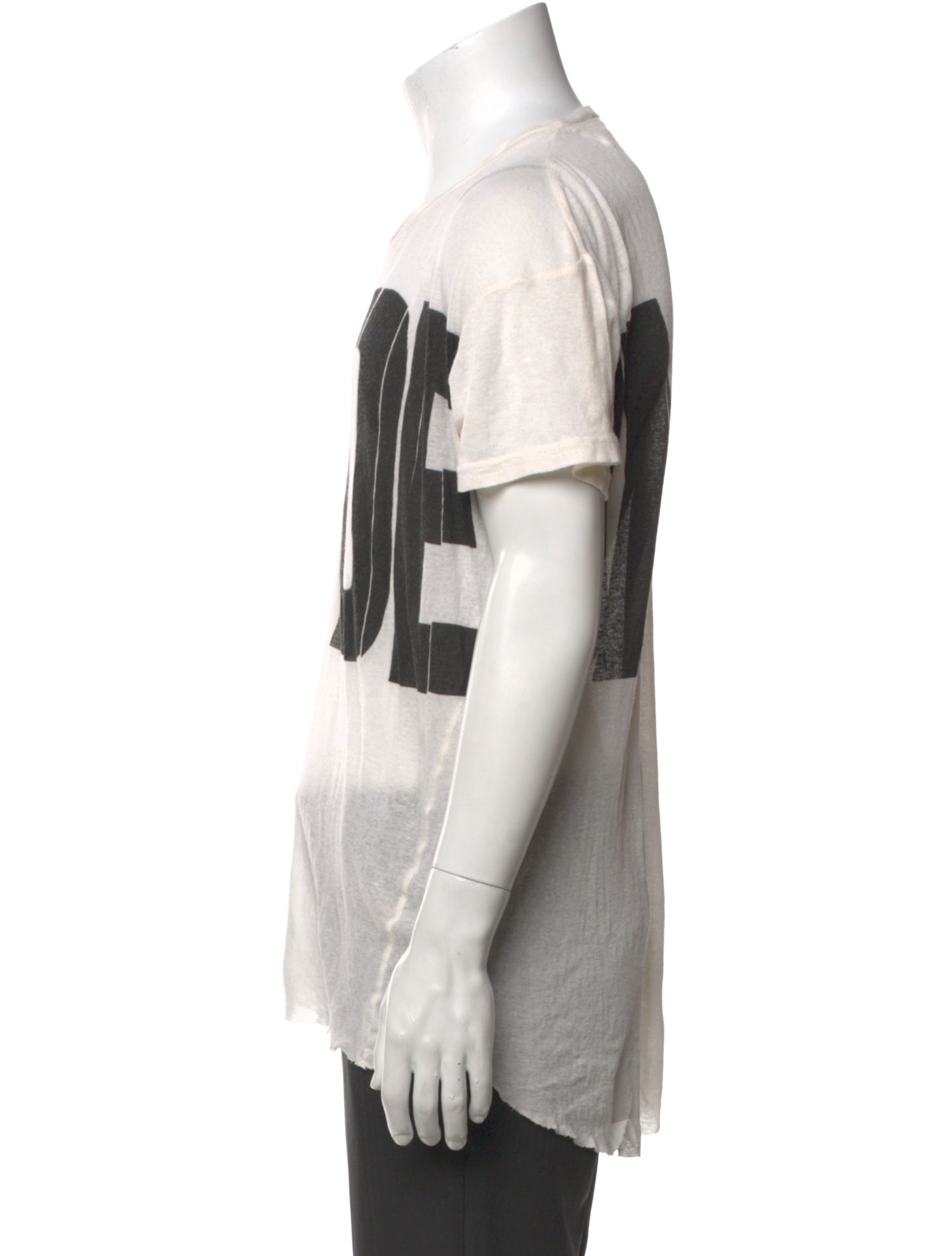 Ann Demeulemeester Graphic Print Crew Neck T-Shirt