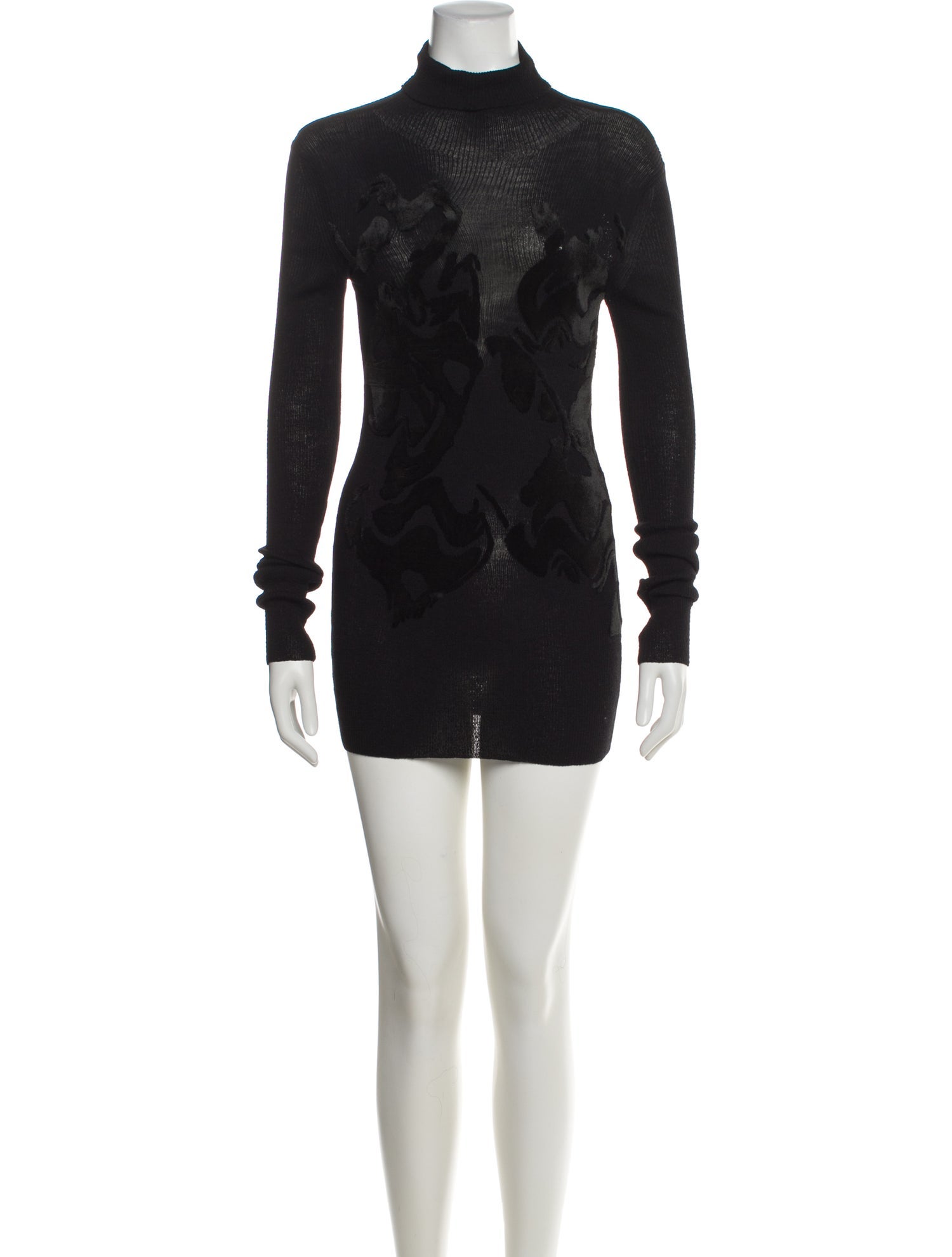Ann Demeulemeester Wool Mini Dress w/ Tags