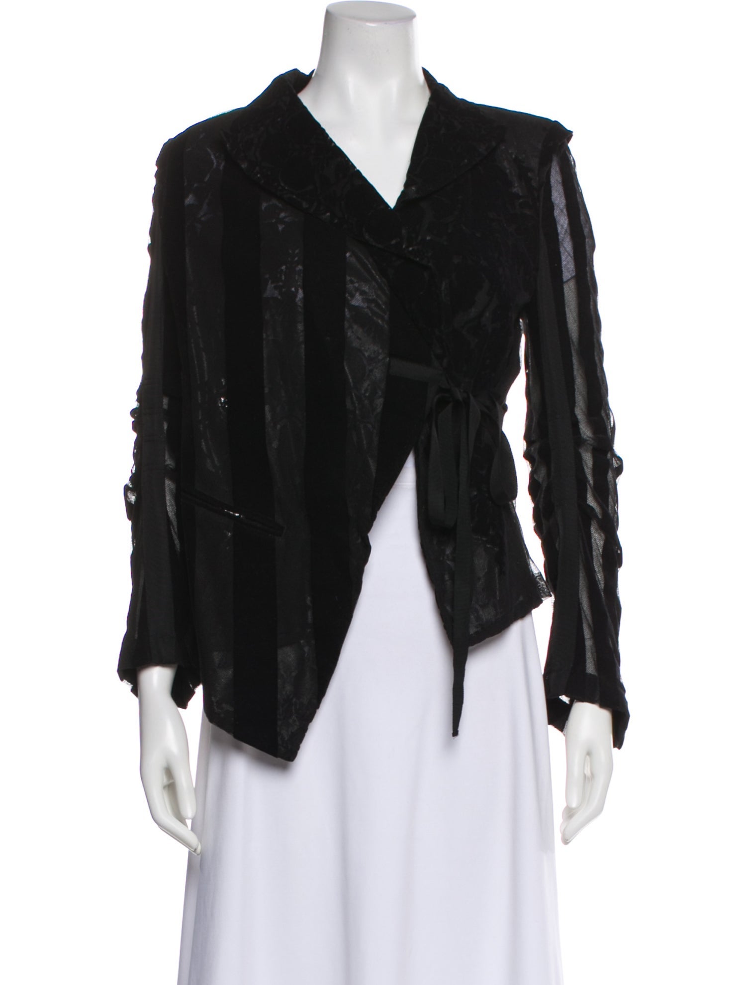 Ann Demeulemeester Striped Blazer