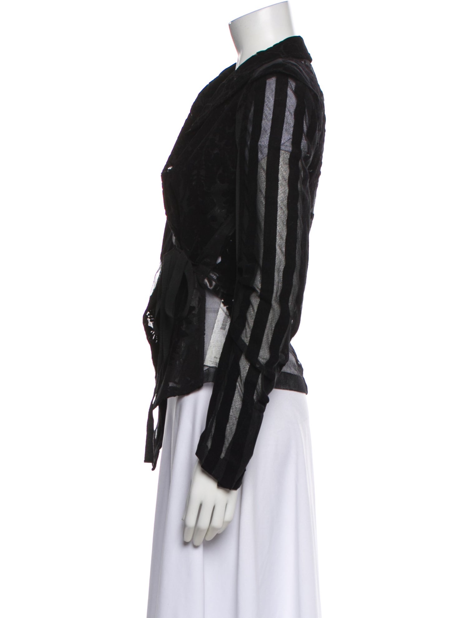 Ann Demeulemeester Striped Blazer