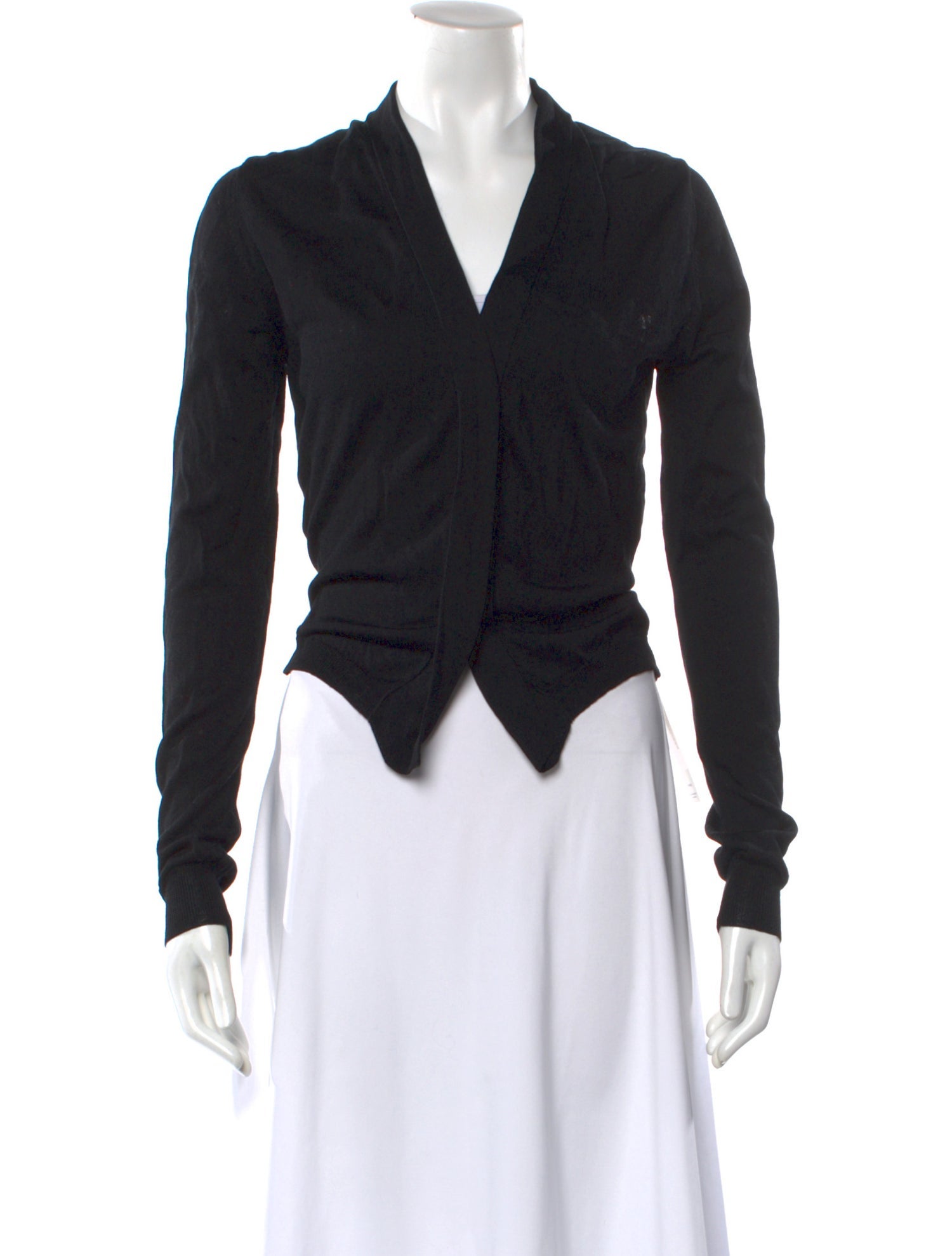 Ann Demeulemeester Wool Parka - Black Coats, Clothing - ANN49346