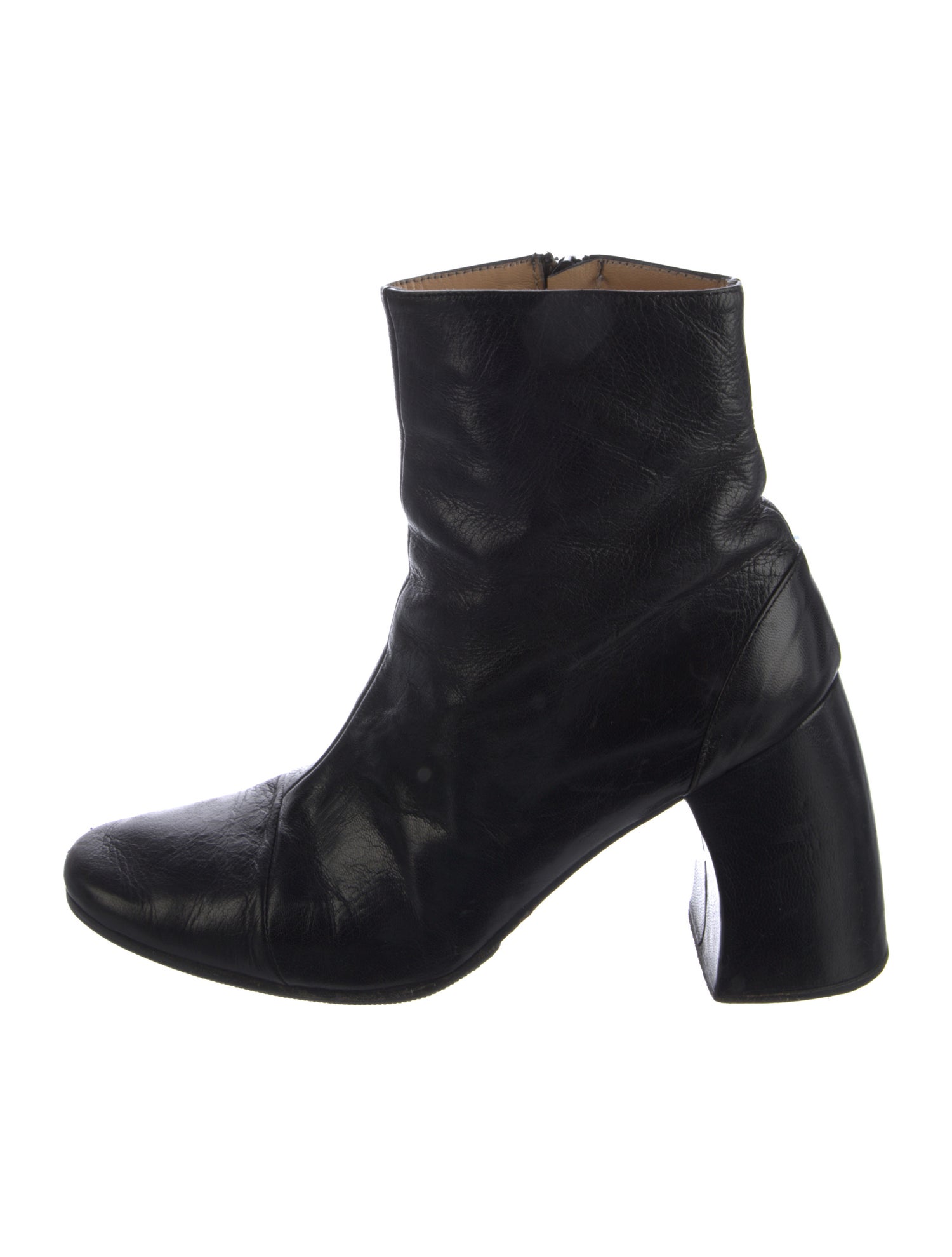 Ann Demeulemeester Leather Boots