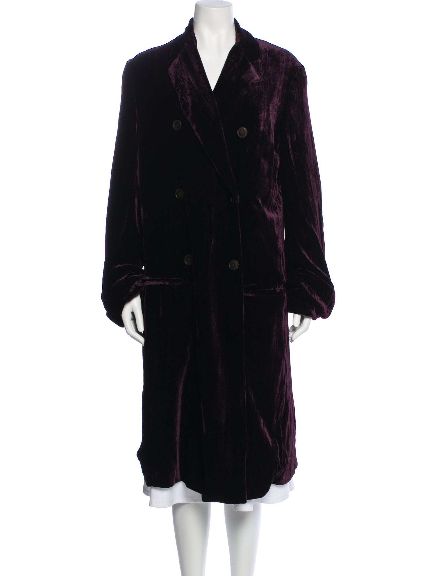Ann Demeulemeester Vintage Faux Fur Coat