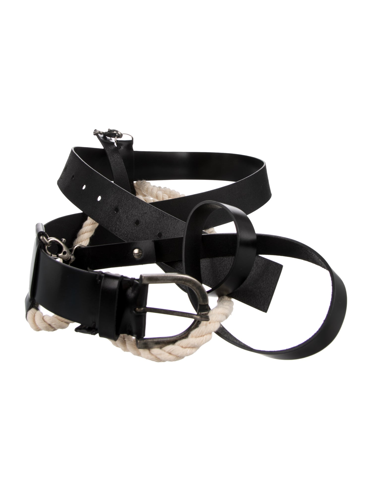 Ann Demeulemeester Leather Belt