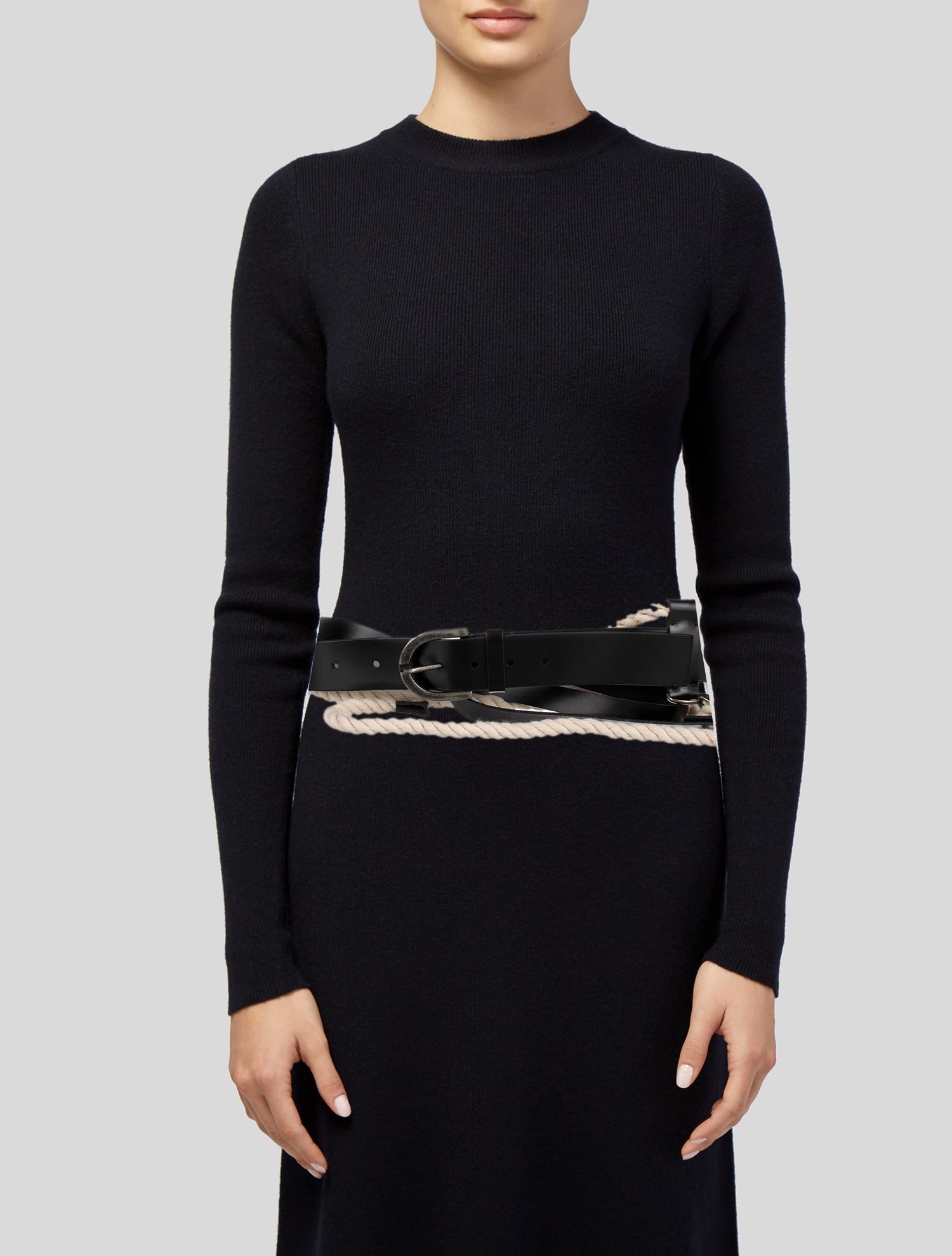 Ann Demeulemeester Leather Belt