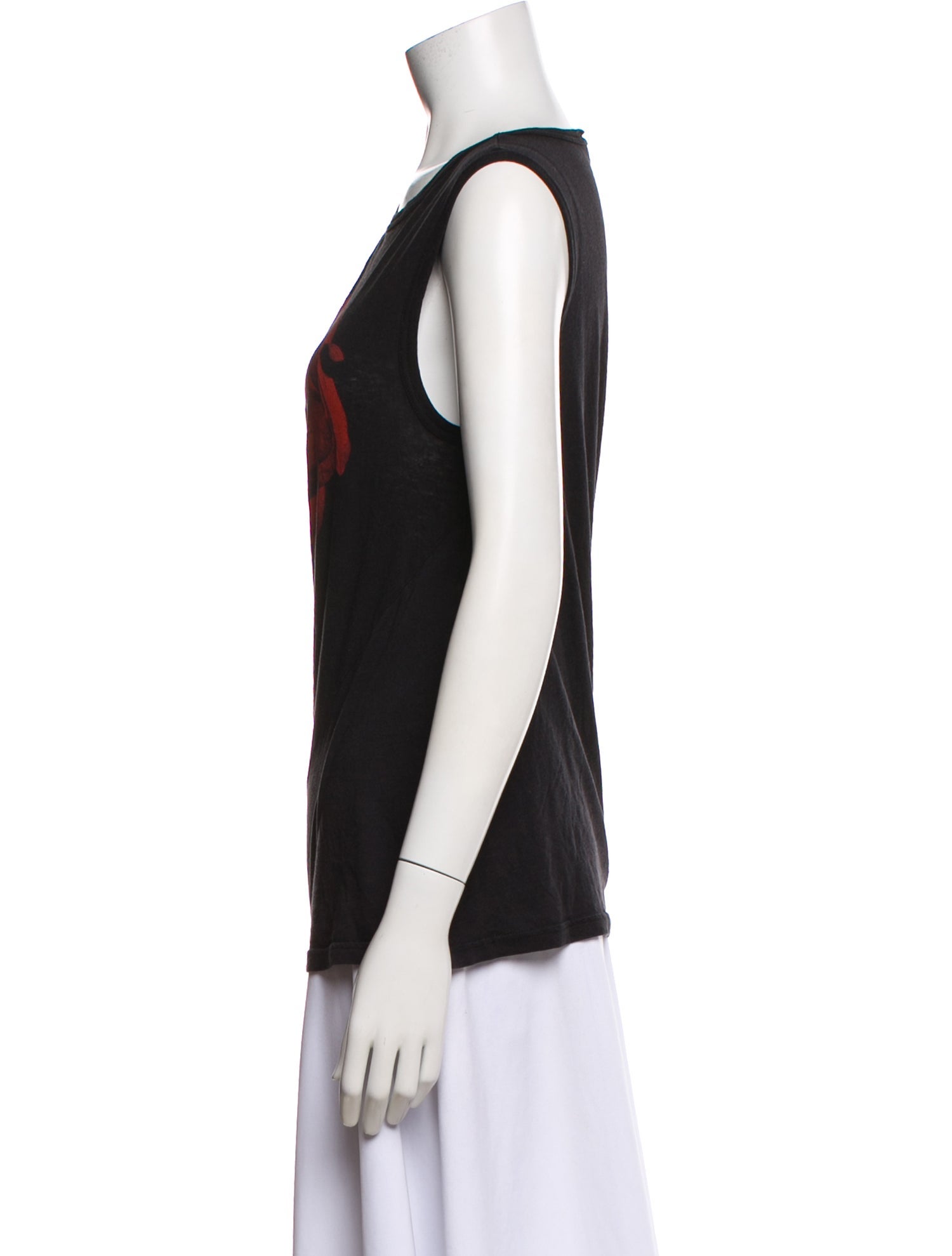 Ann Demeulemeester Vintage Graphic Print Top