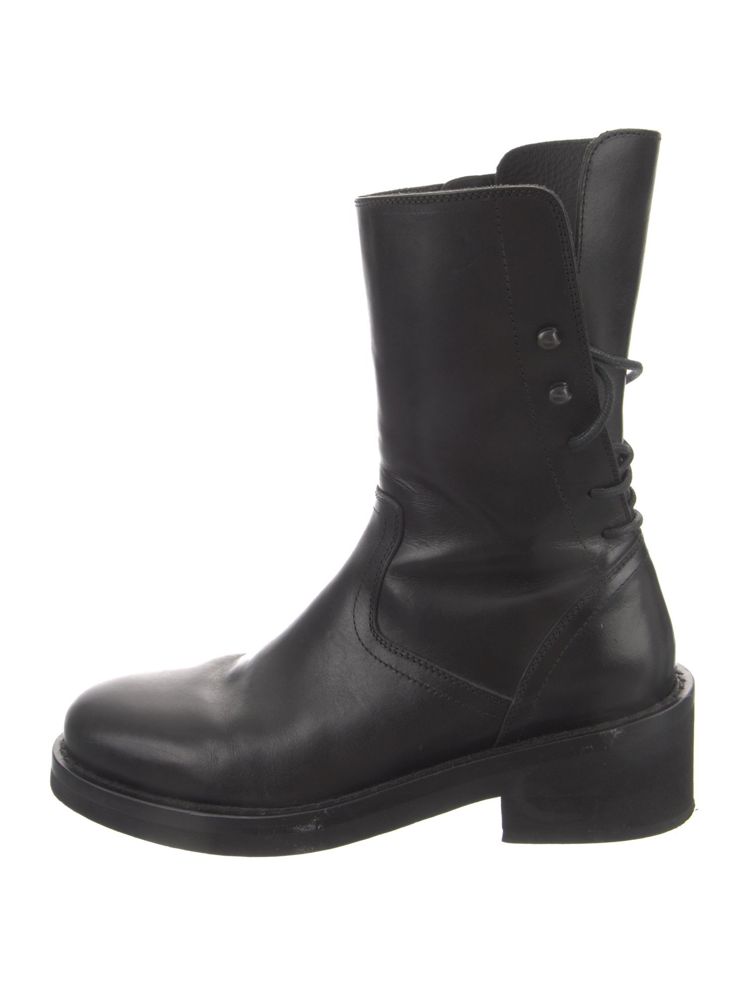 Ann Demeulemeester Leather Boots