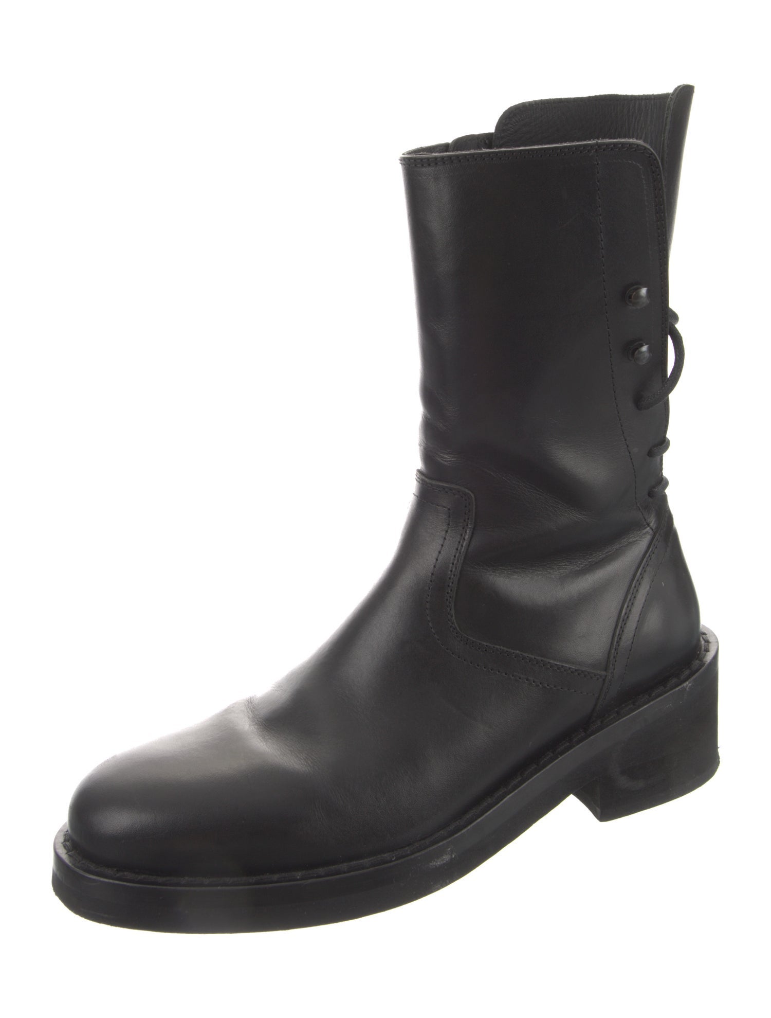Ann Demeulemeester Leather Boots