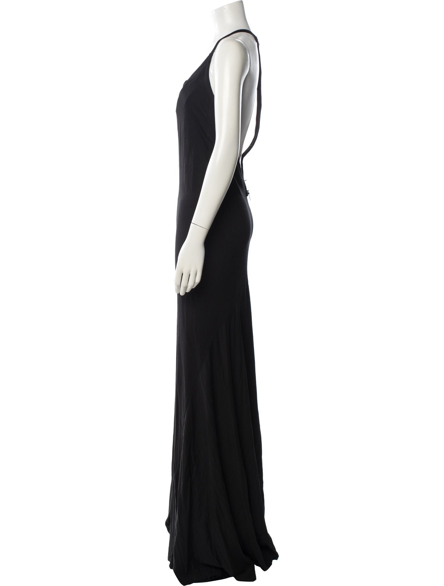 Ann Demeulemeester Scoop Neck Long Dress w/ Tags