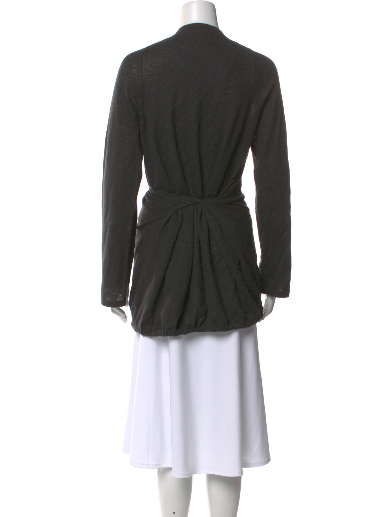 Ann Demeulemeester Virgin Wool V-Neck Sweater