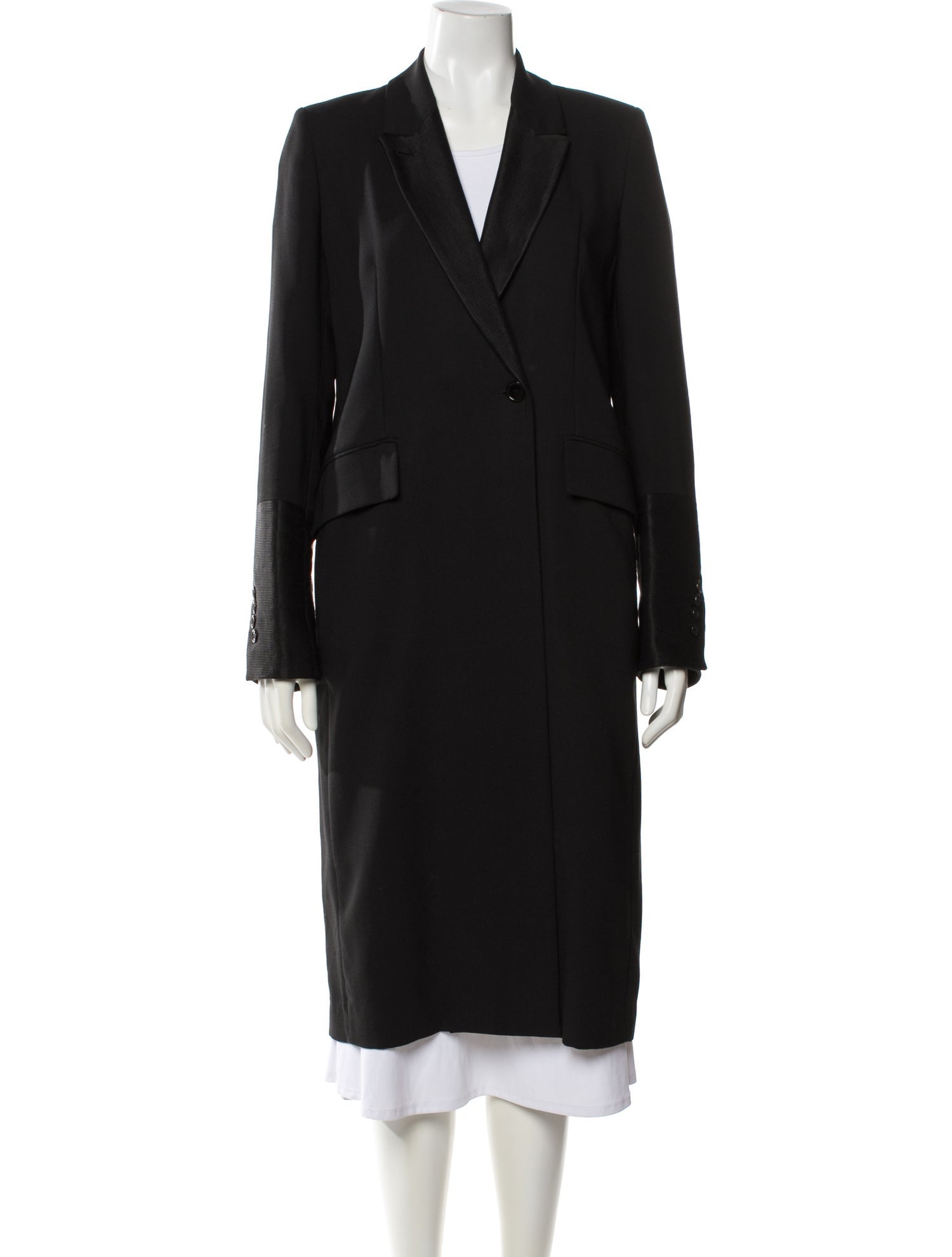 Ann Demeulemeester Wool Peacoat