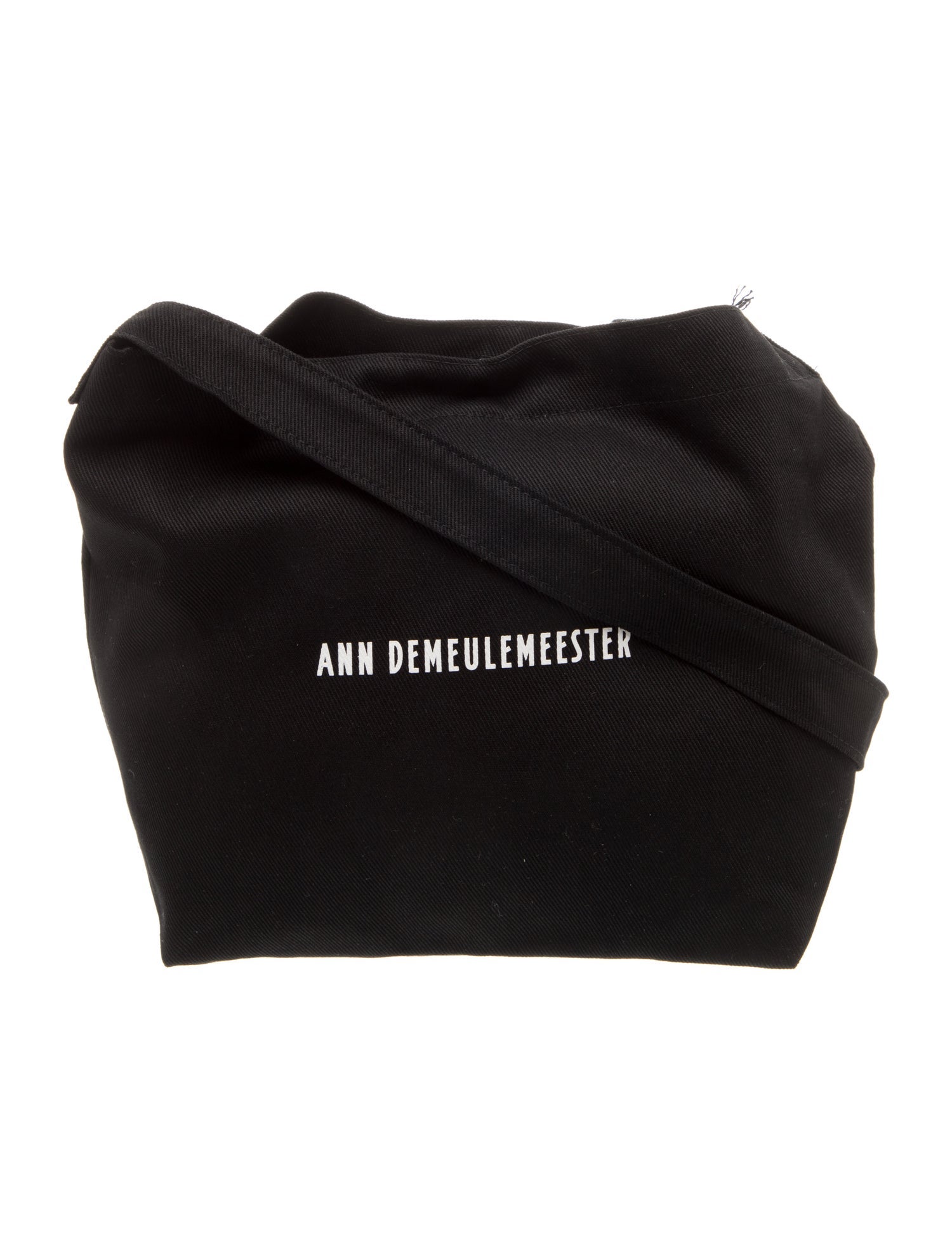 Ann Demeulemeester Canvas Messenger Bag w/ Tags