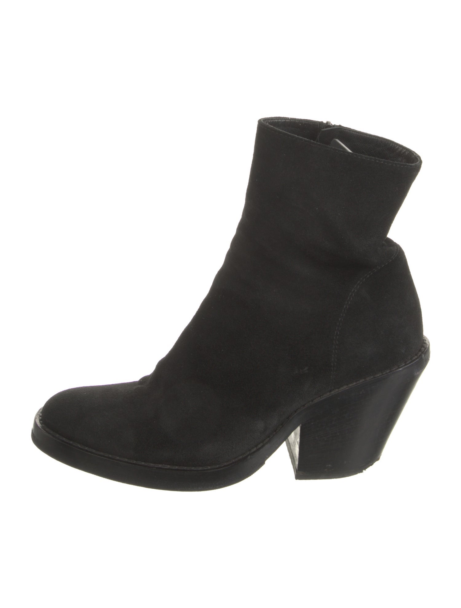 Ann Demeulemeester Suede Sock Boots