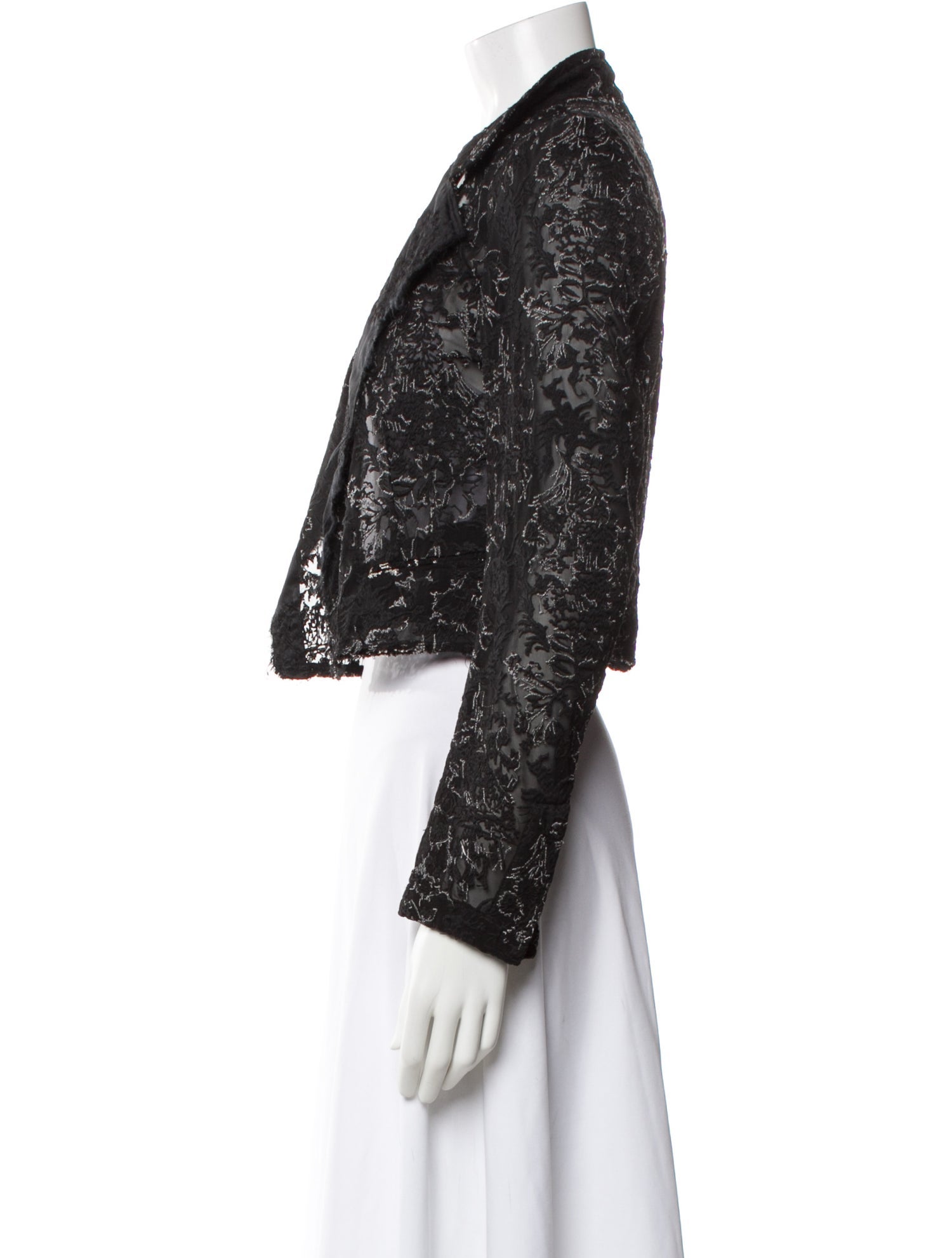 Ann Demeulemeester Silk Evening Jacket