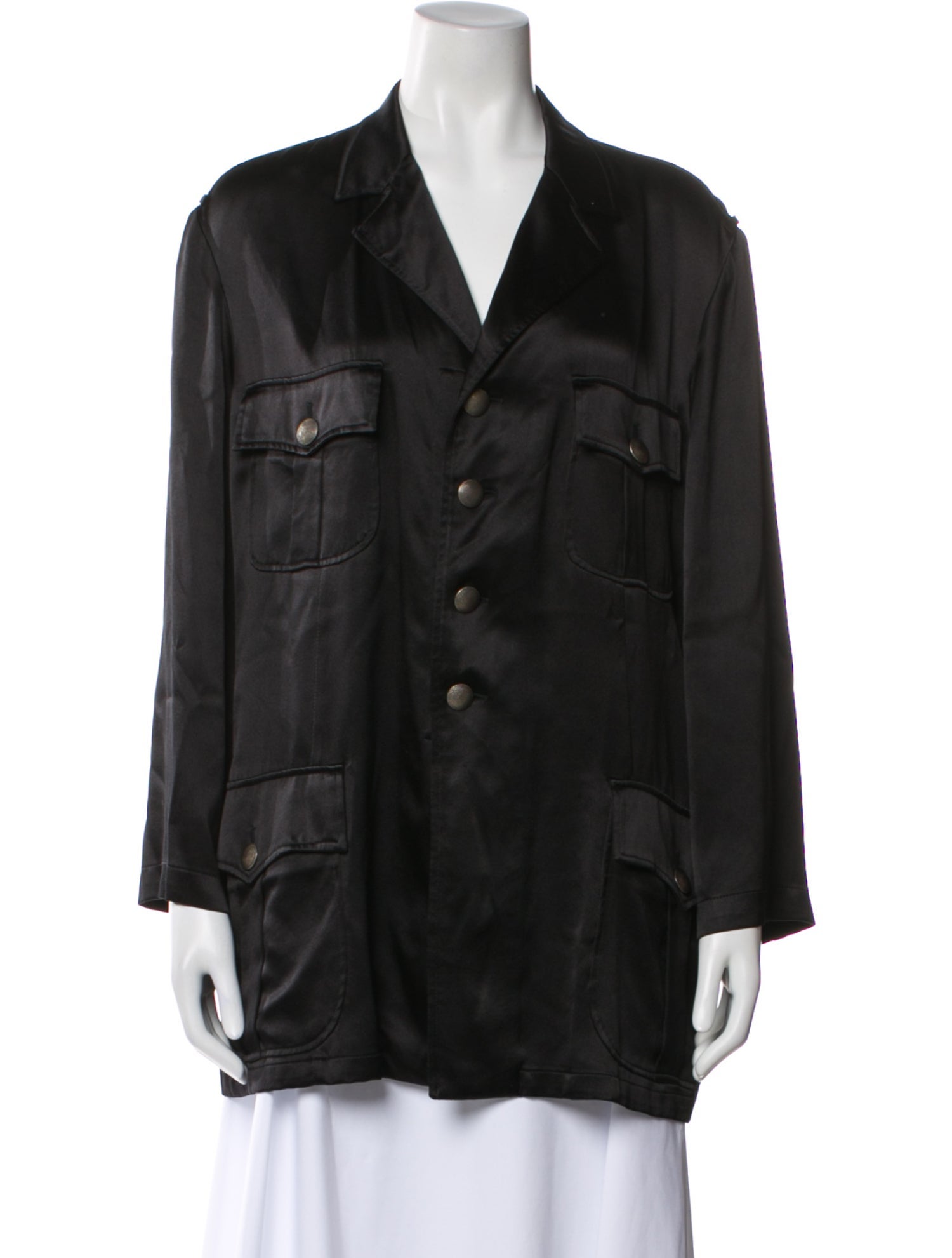 Ann Demeulemeester Silk Blazer