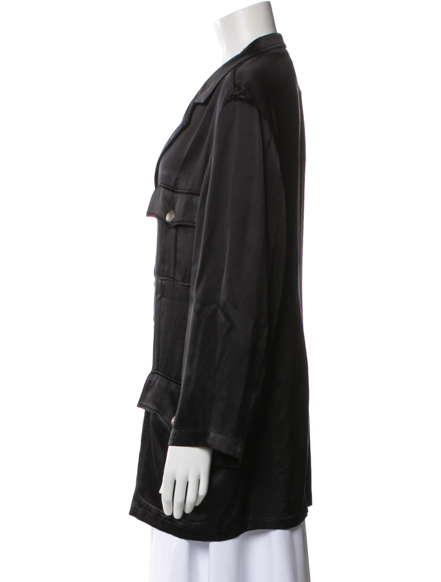 Ann Demeulemeester Silk Blazer