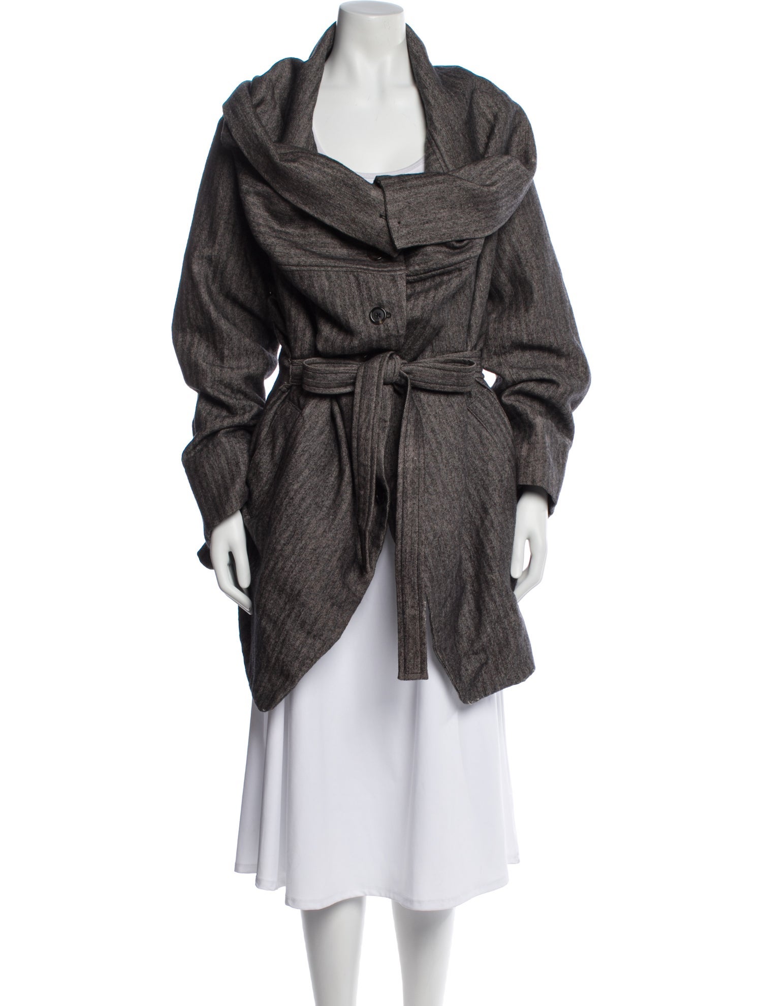 Ann Demeulemeester Virgin Wool Coat