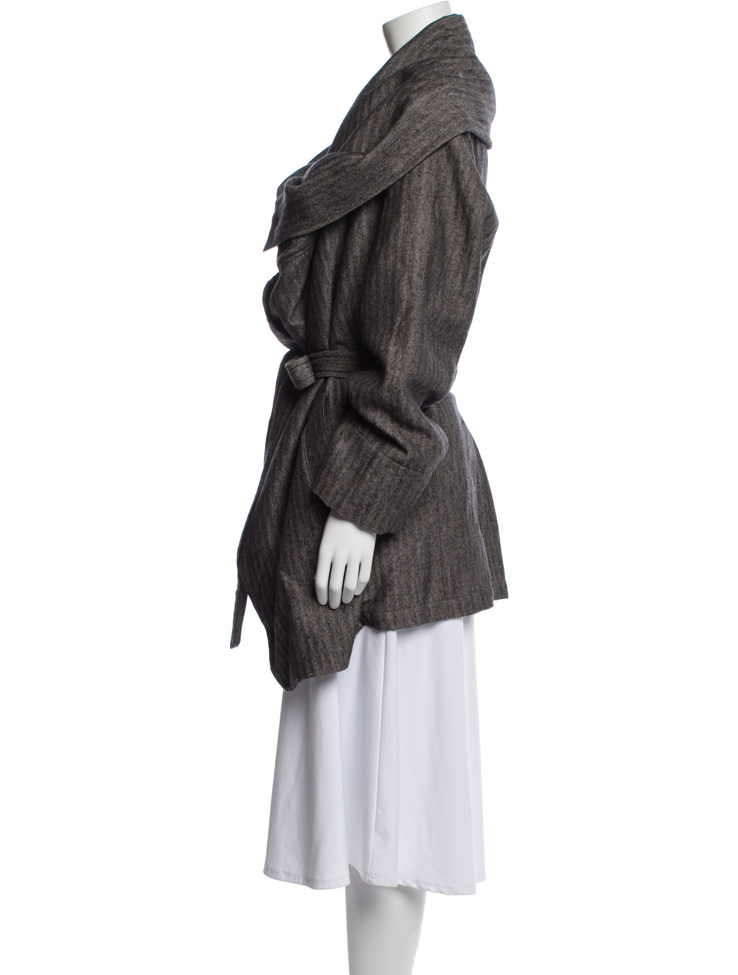 Ann Demeulemeester Virgin Wool Coat