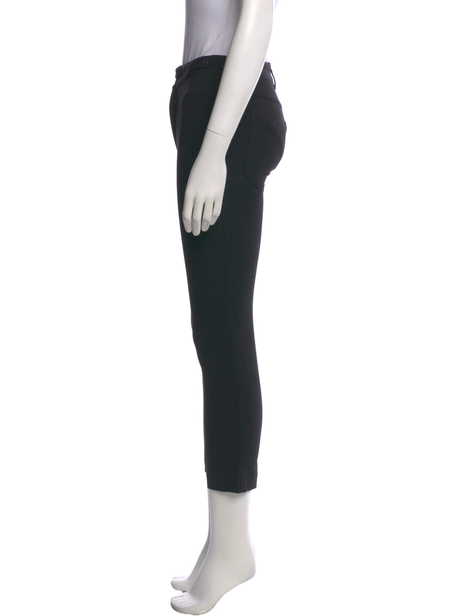 Ann Demeulemeester Virgin Wool Skinny Leg Pants