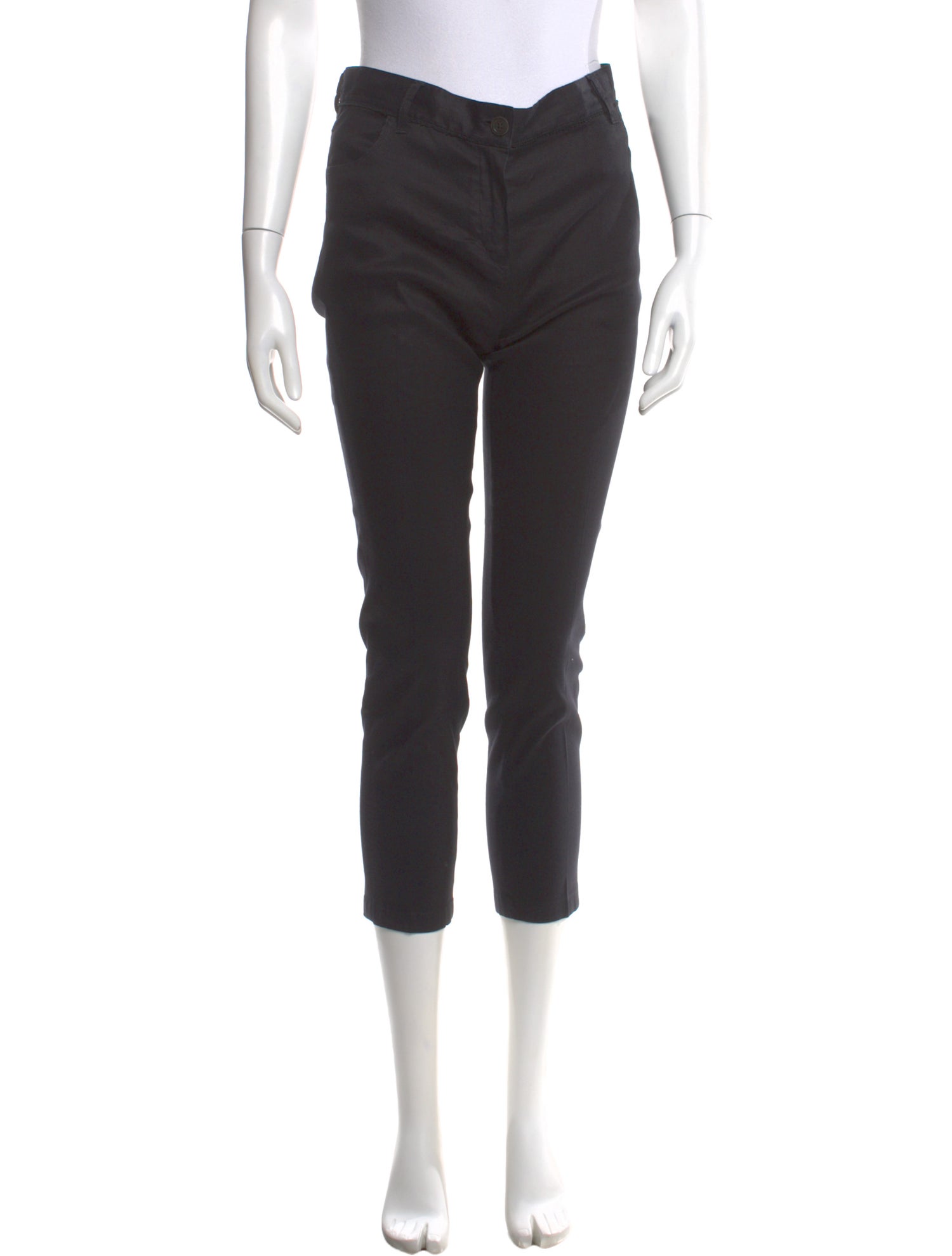 Ann Demeulemeester Linen Straight Leg Pants