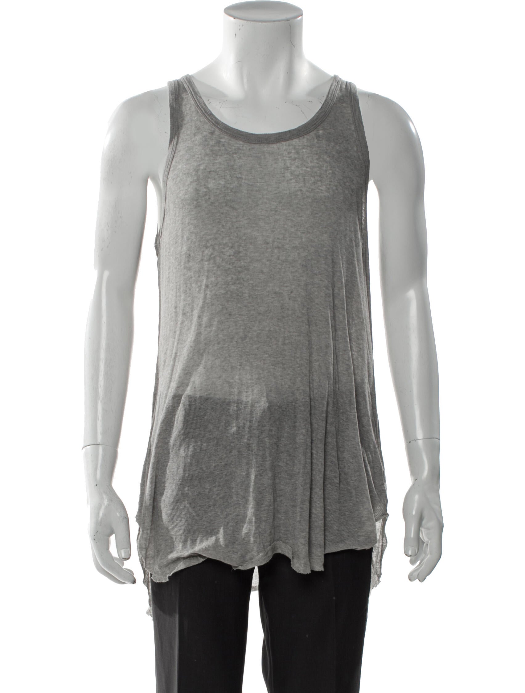 Ann Demeulemeester Scoop Neck Sleeveless Tank