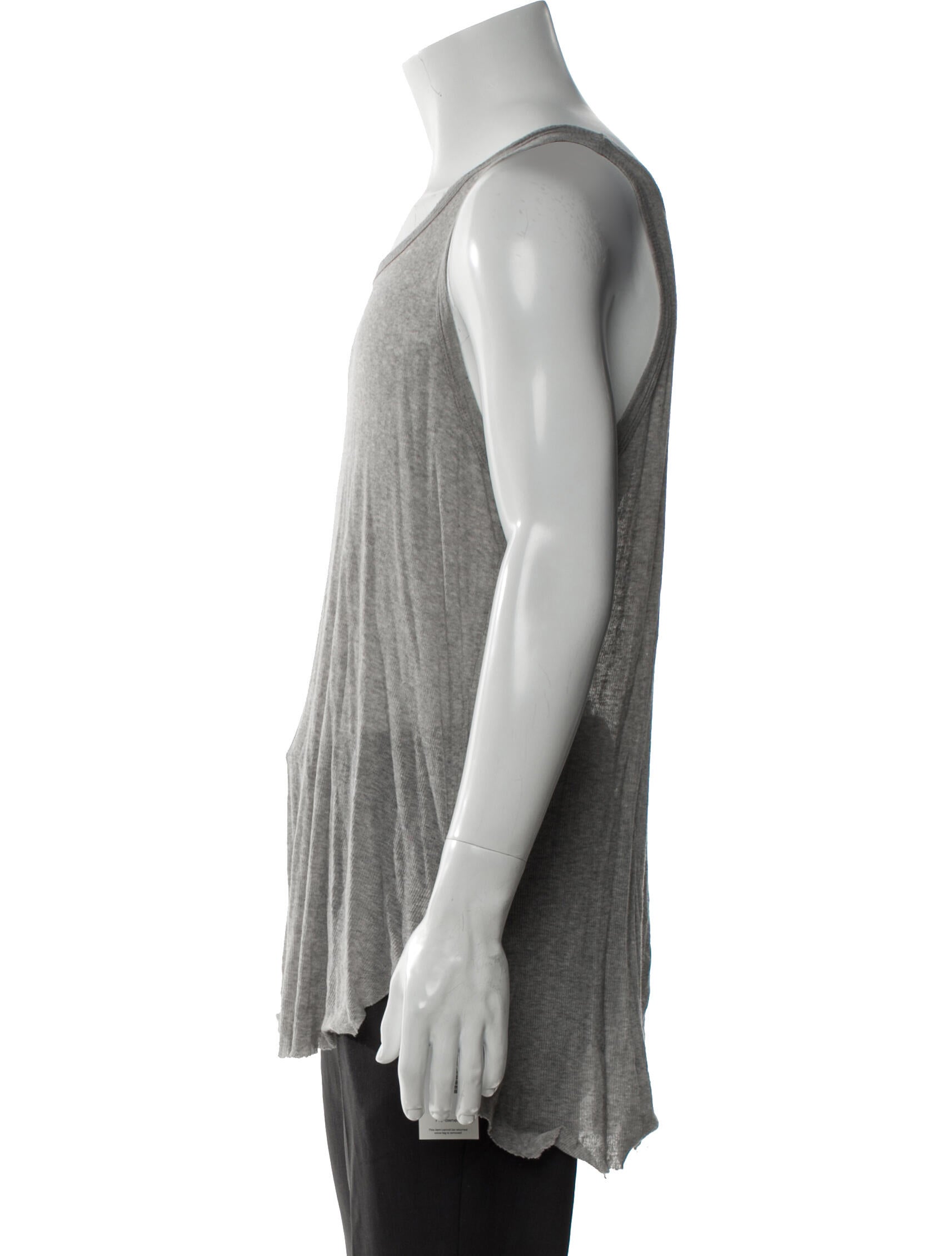 Ann Demeulemeester Scoop Neck Sleeveless Tank
