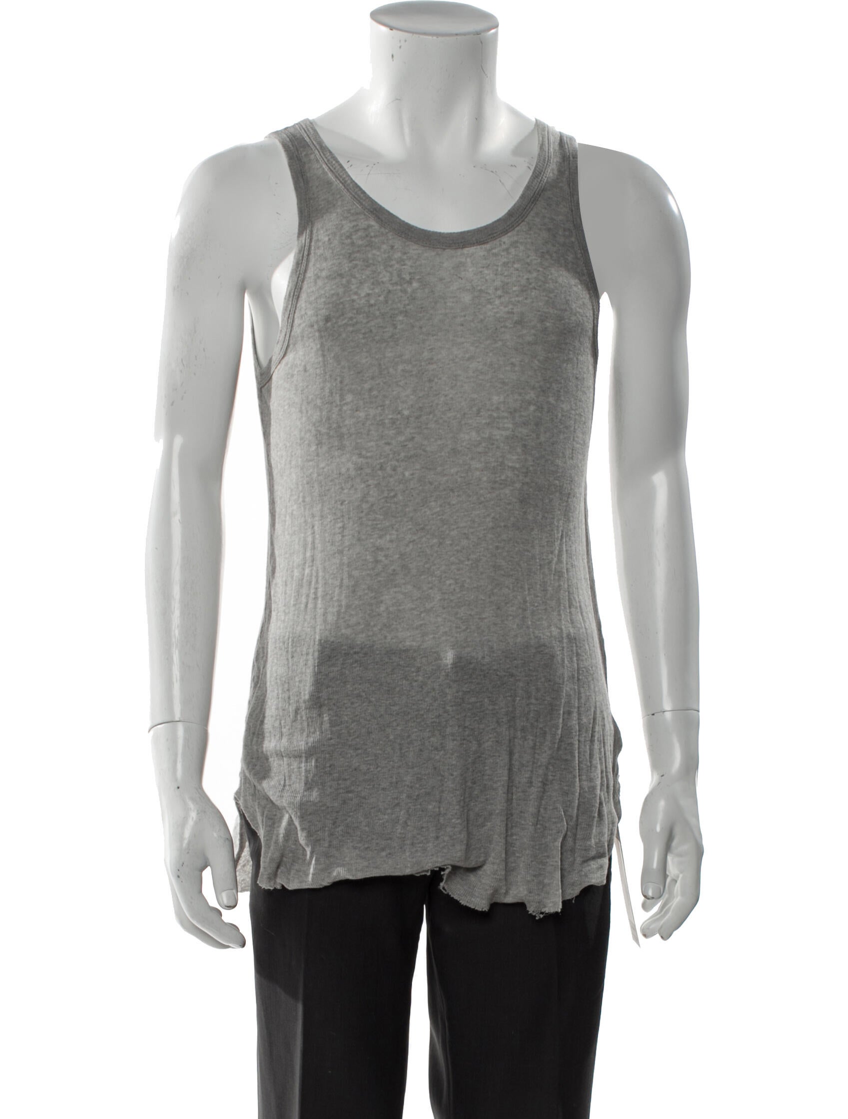 Ann Demeulemeester Scoop Neck Sleeveless Tank