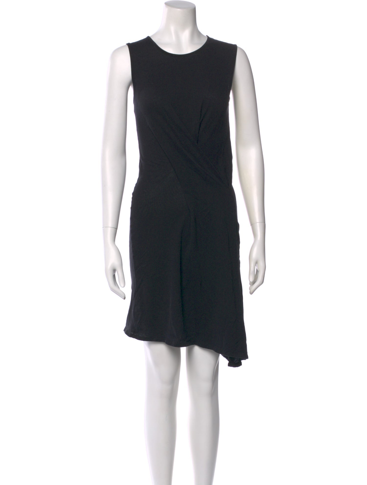 Ann Demeulemeester Scoop Neck Mini Dress
