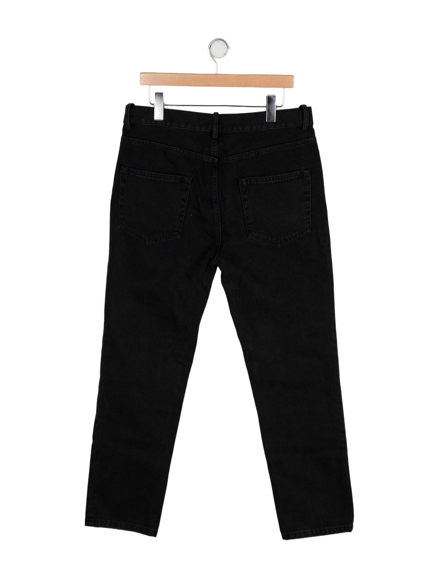 Ann Demeulemeester High-Rise Straight Leg Jeans