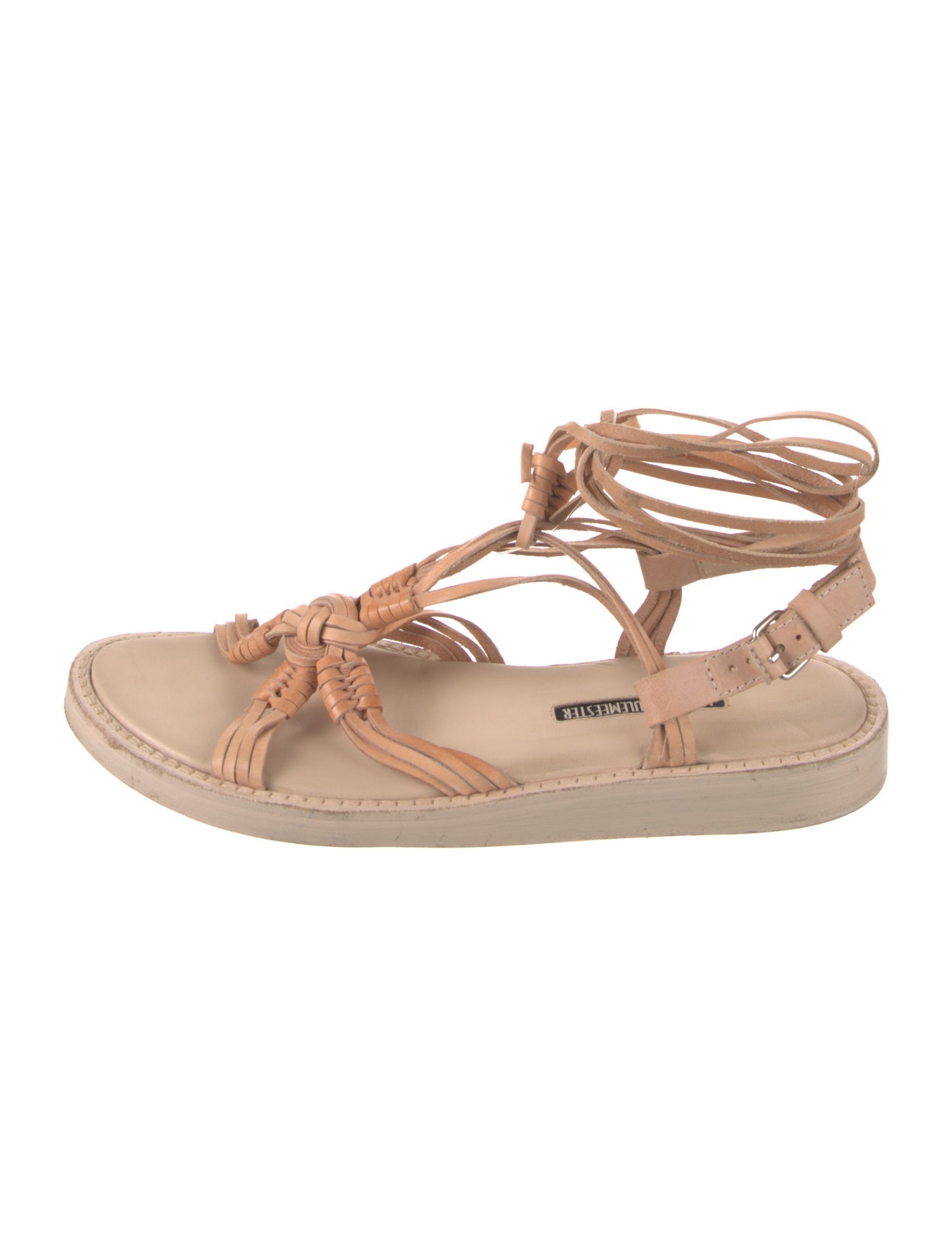 Ann Demeulemeester Leather Sandals