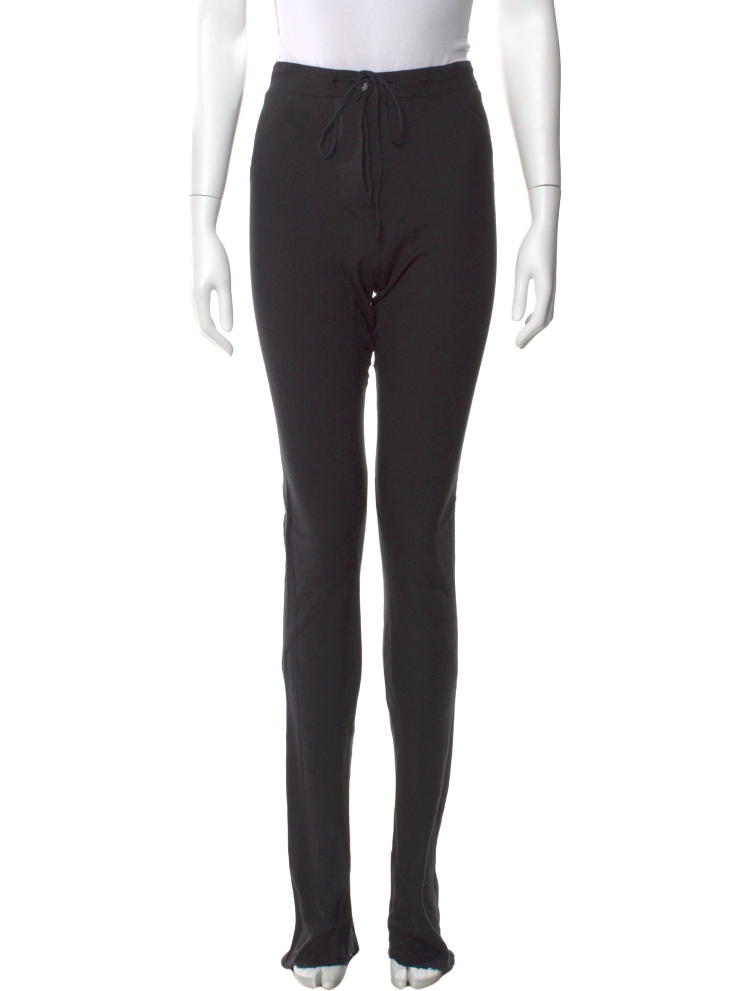 Ann Demeulemeester Virgin Wool Straight Leg Pants