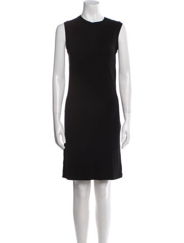 Pre-owned Ann Demeulemeester Vintage Mini Dress W/ Tags In Black