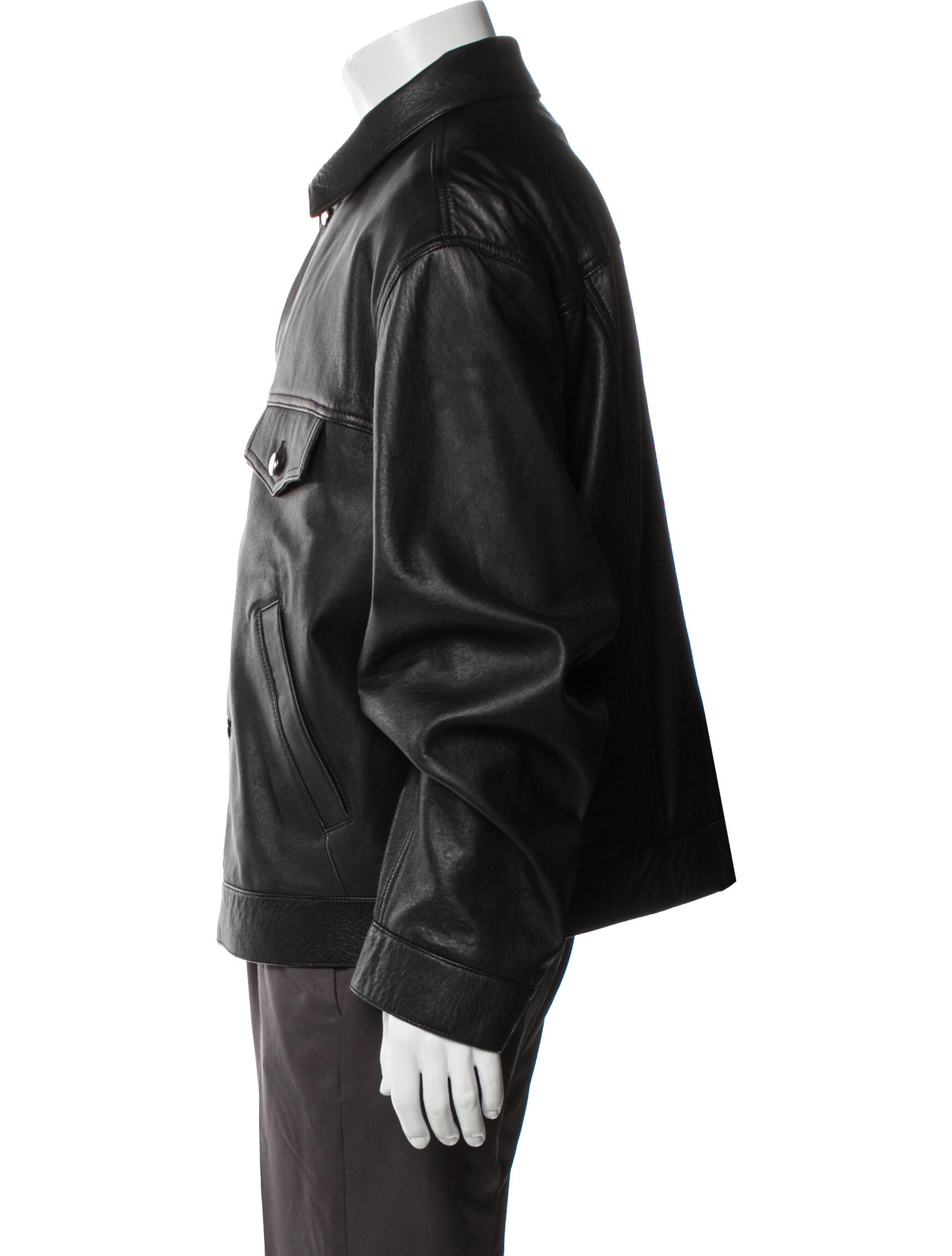 Ann Demeulemeester Trucker Jacket - Black Outerwear, Clothing
