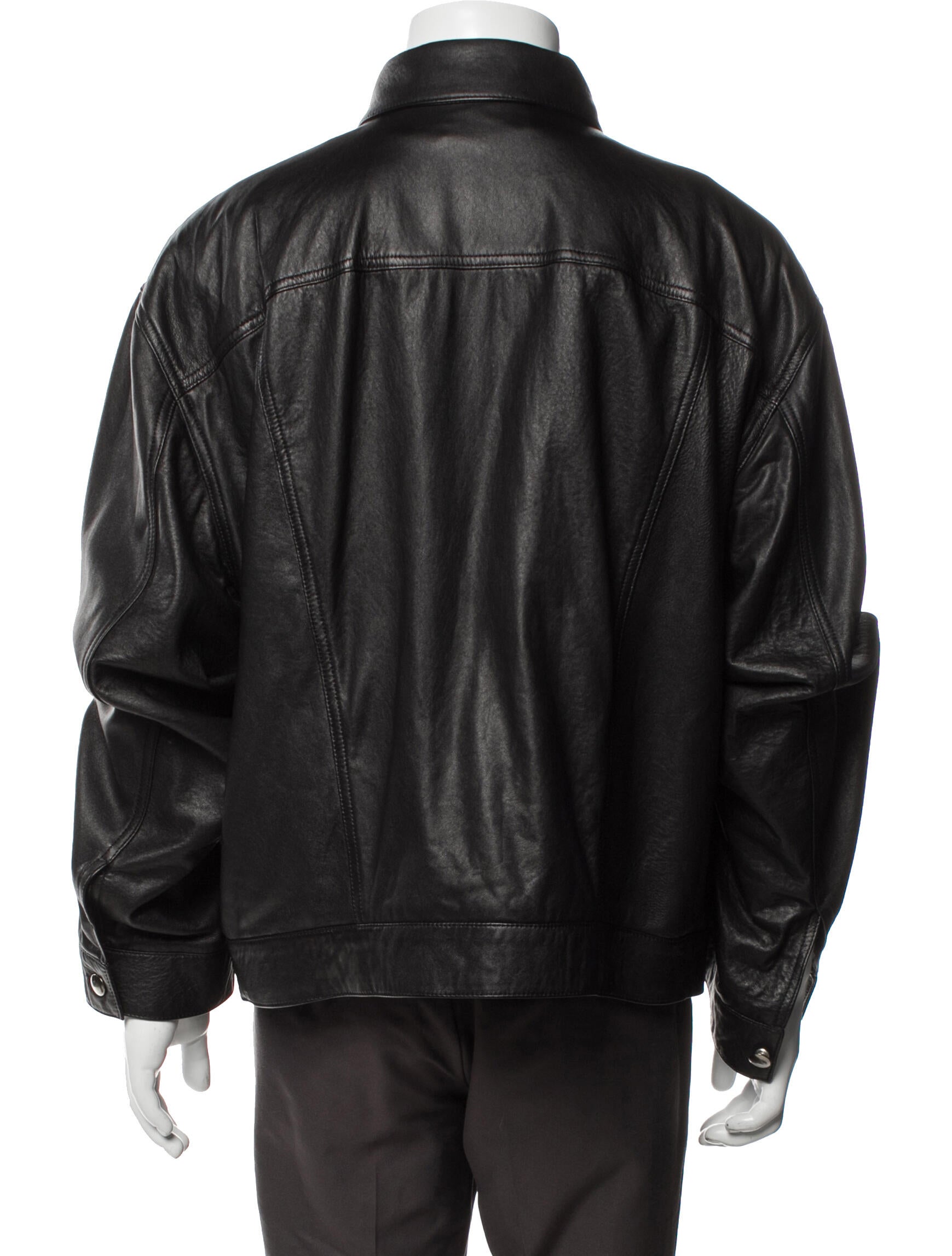 ANN DEMEULEMEESTER ブルゾン ジャケット Ann Demeulemeester Trucker Jacket - Black Outerwear, Clothing