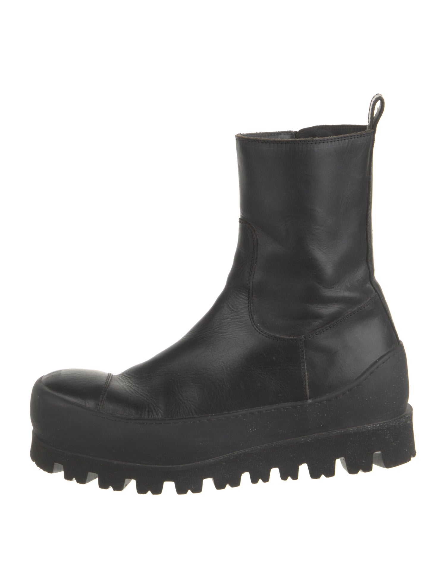 Ann Demeulemeester Leather Boots