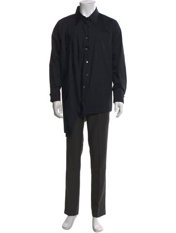 Pre-owned Ann Demeulemeester Long Sleeve Shirt In Black