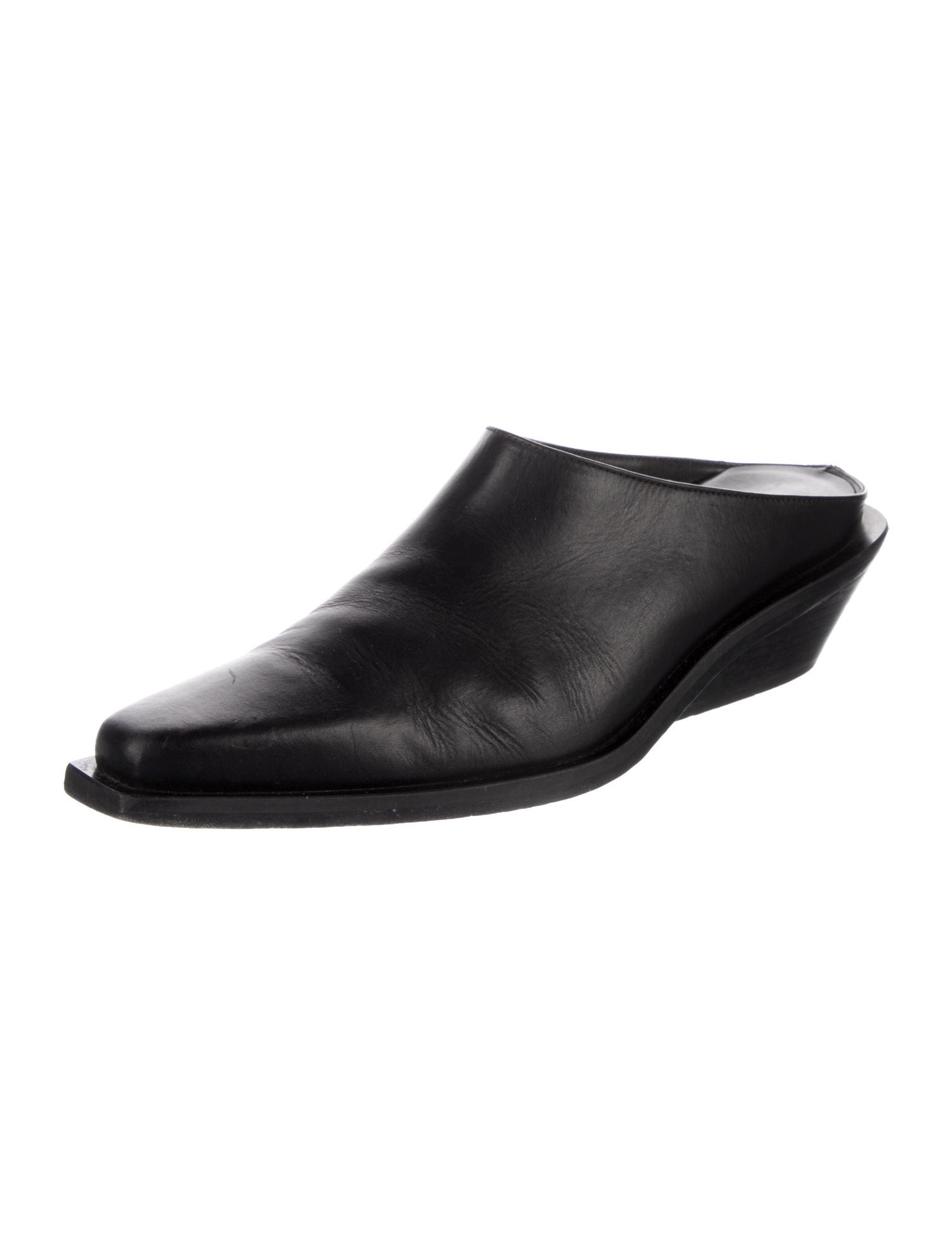 Ann Demeulemeester Leather Dress Loafers