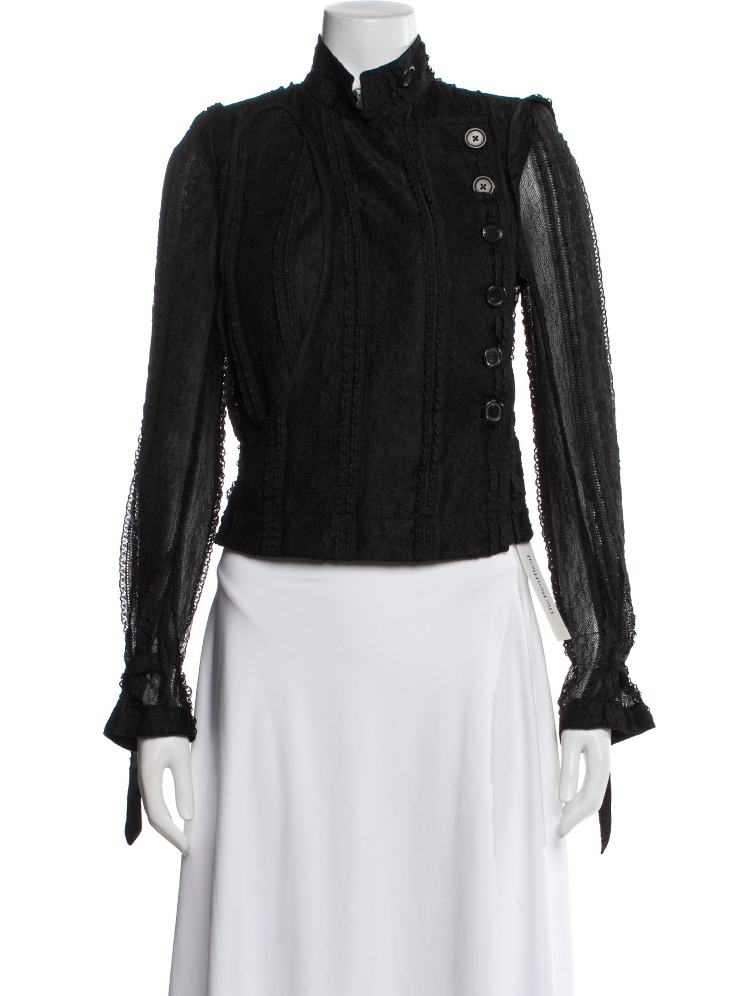 Ann Demeulemeester Leather Gloves - Black Winter Accessories