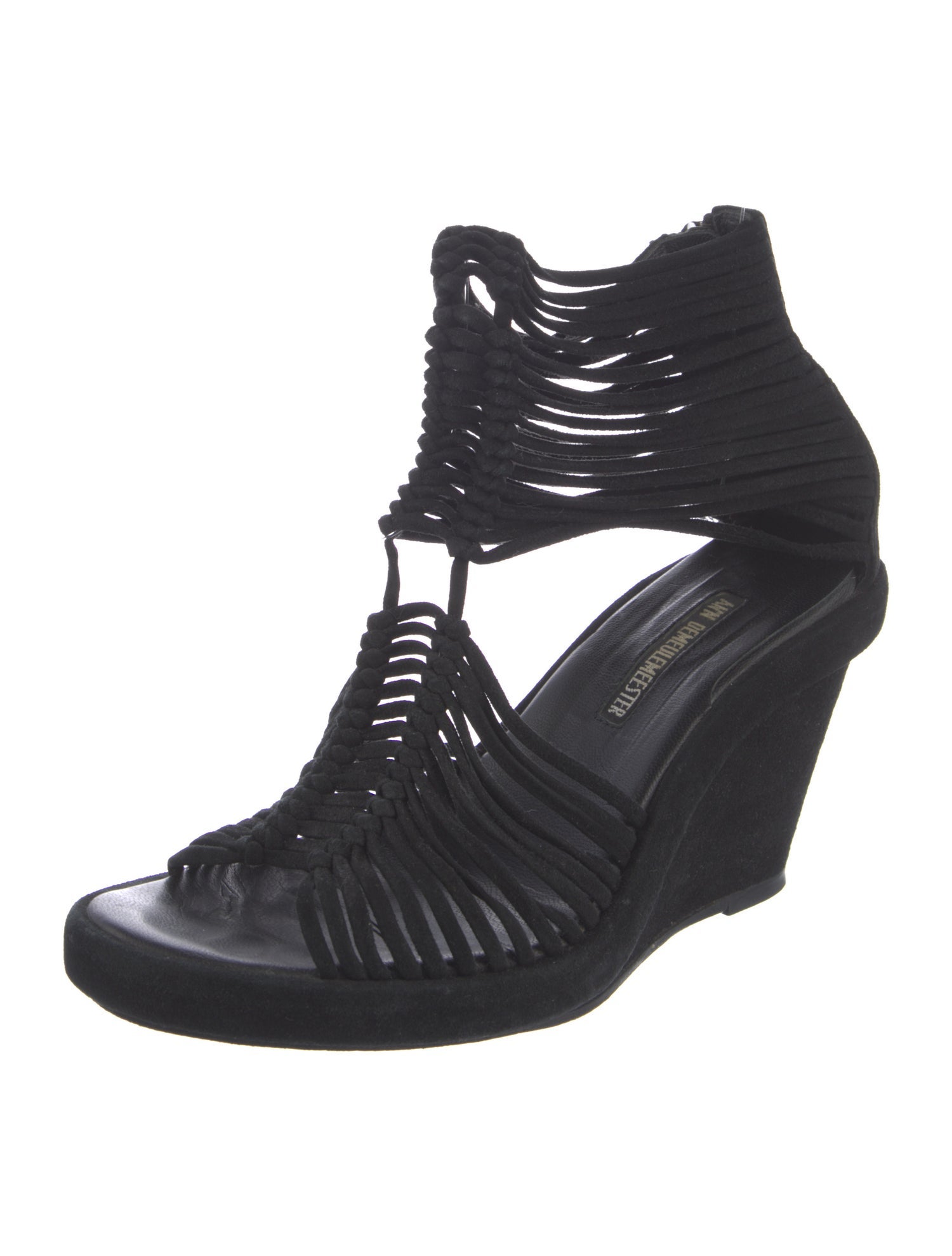 Ann Demeulemeester Leather Pumps