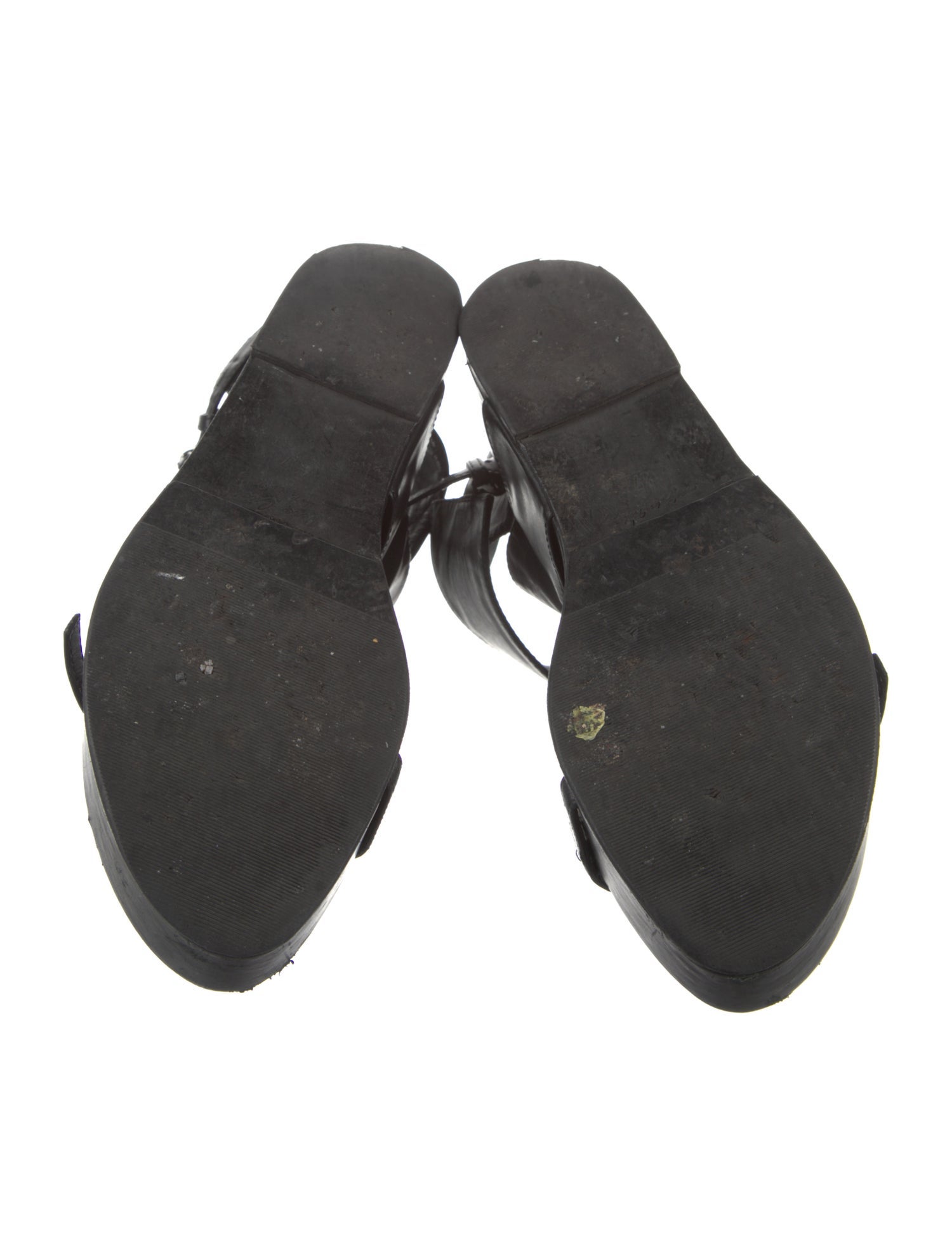 Ann Demeulemeester Leather Sandals - Gem