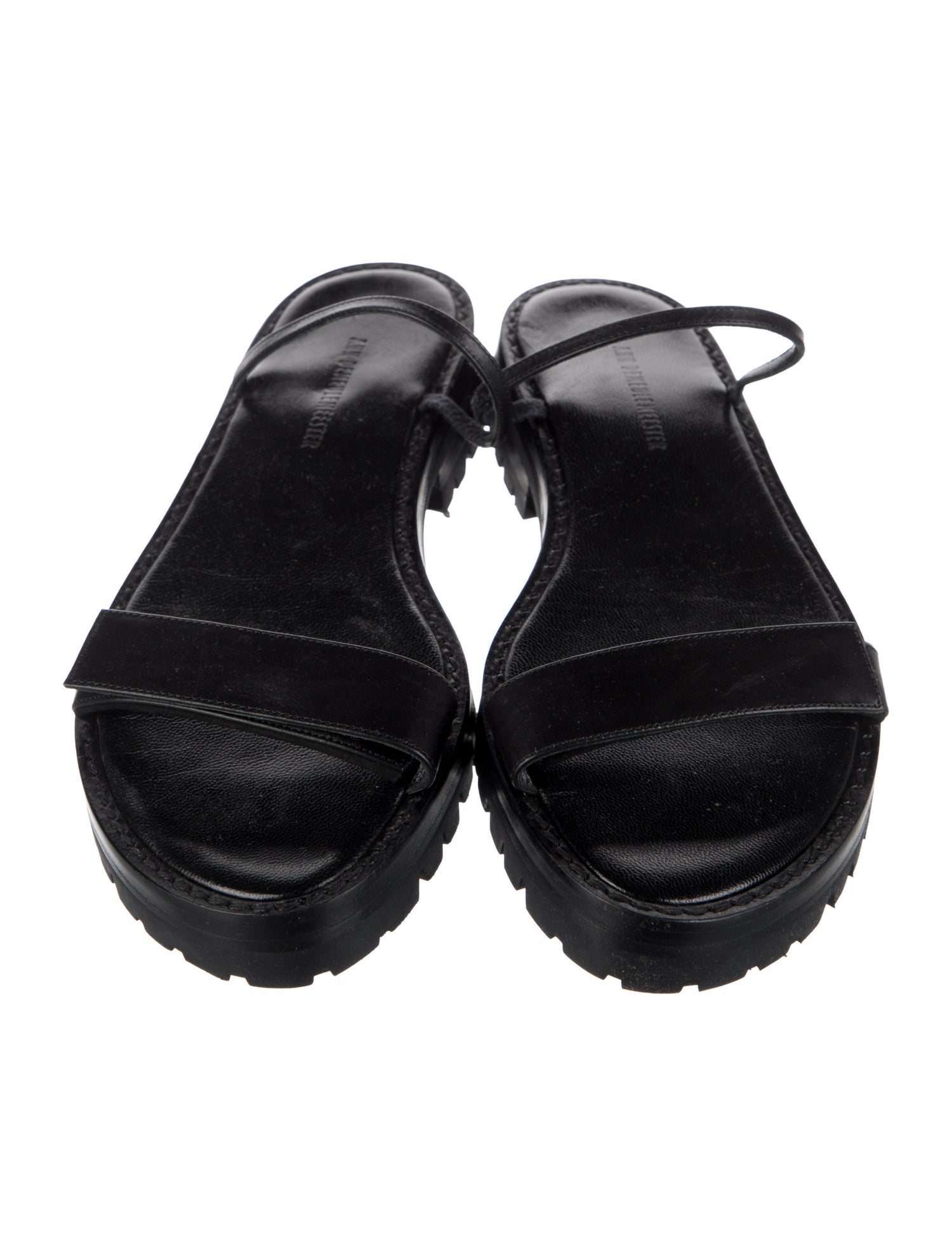 Ann Demeulemeester Leather Sandals - Gem