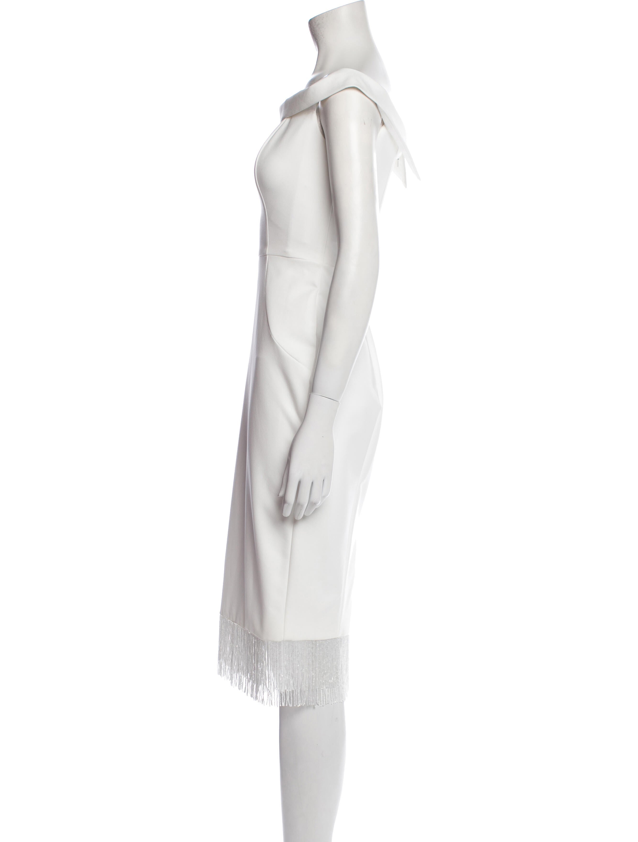 Anne Barge Bateau Neckline Knee-Length Dress w/ Tags