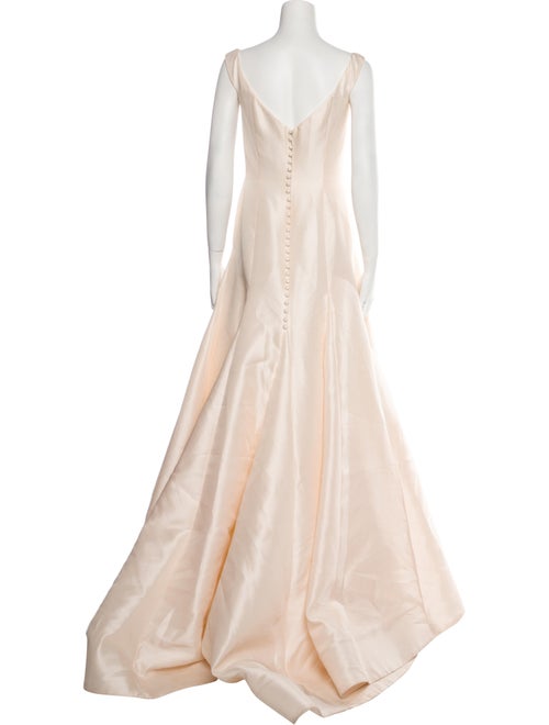 Anne Barge Silk Long Dress