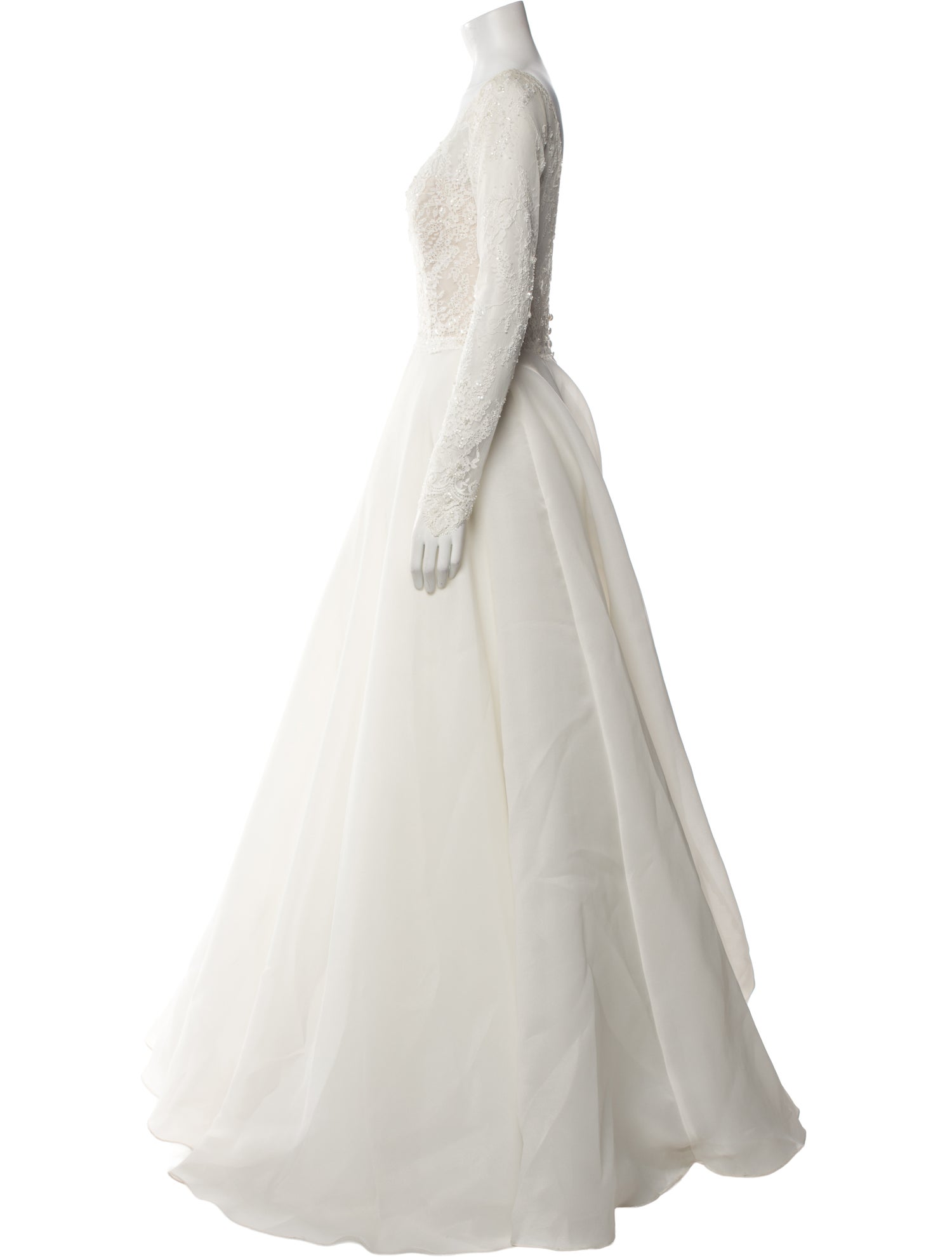 Anne Barge Silk Long Dress