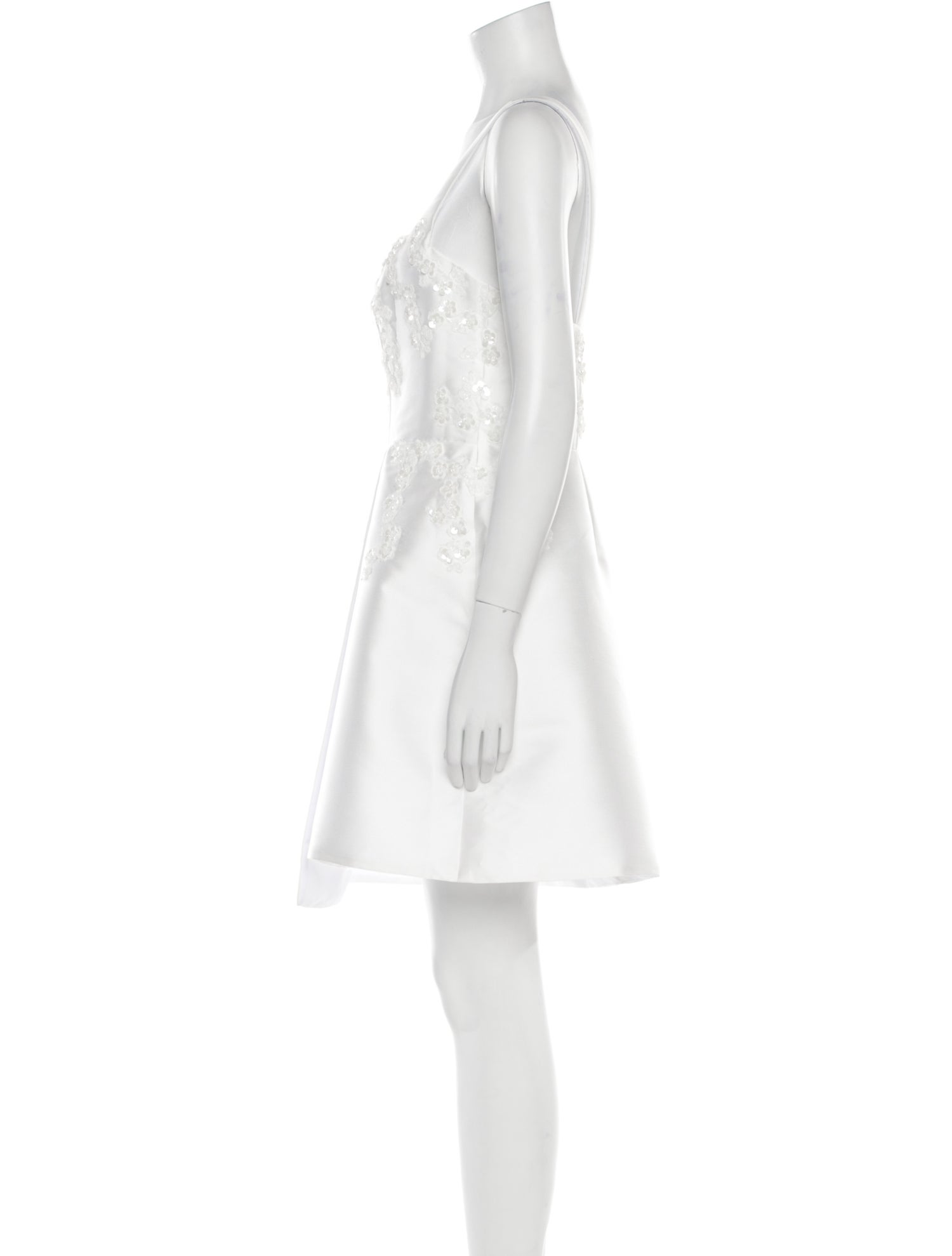 Anne Barge Square Neckline Mini Dress w/ Tags